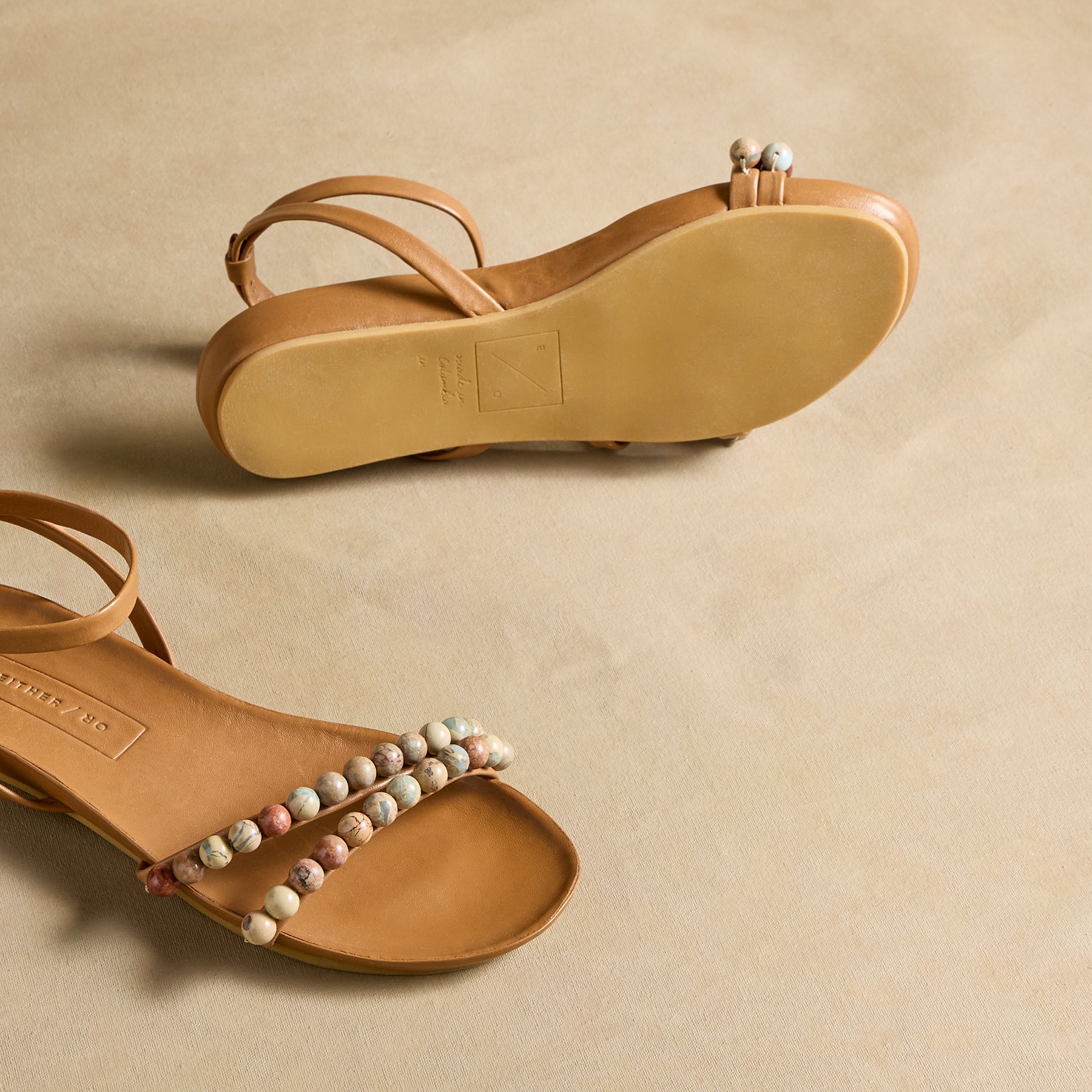 Turin Beaded Sandals