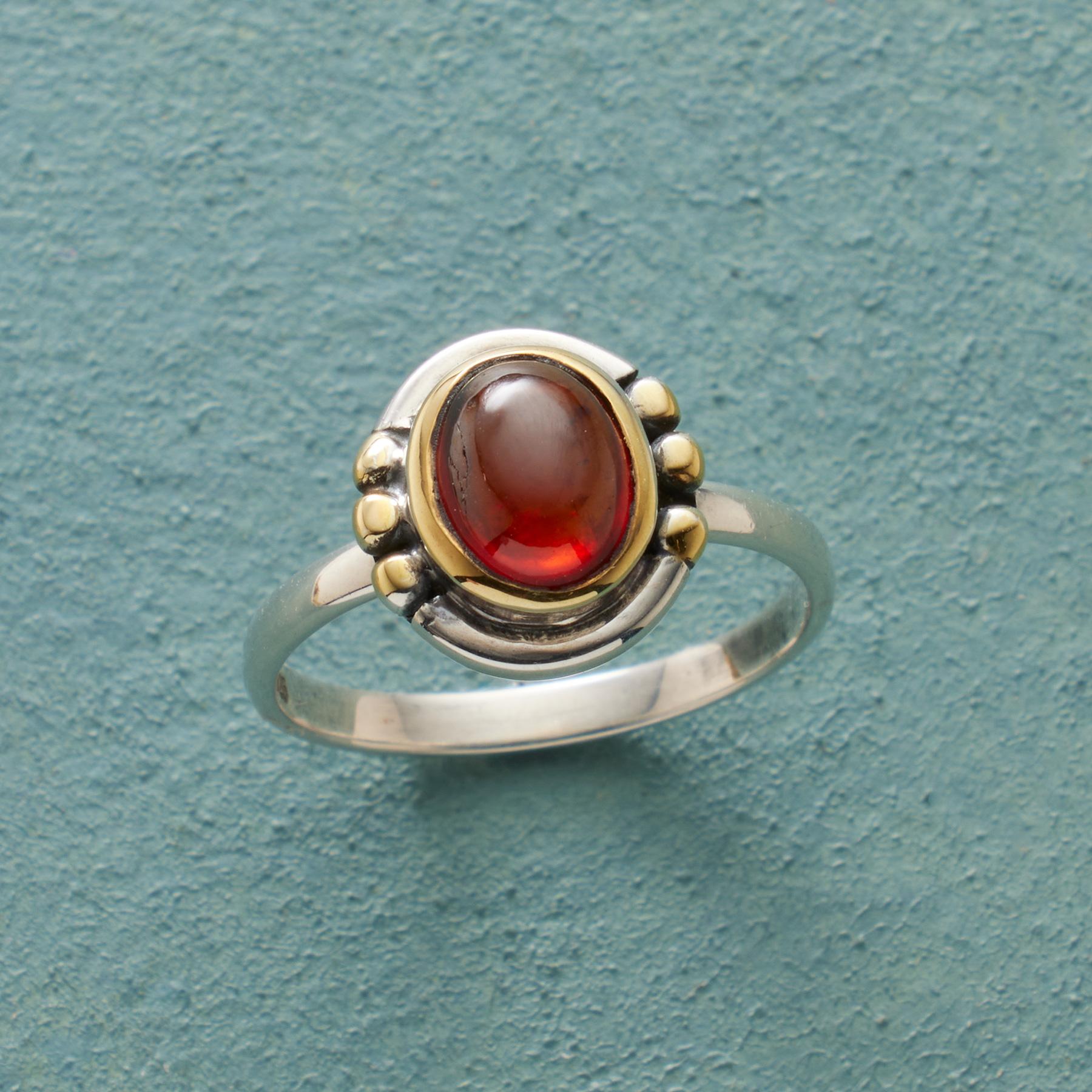 Cinnamon Stone Ring