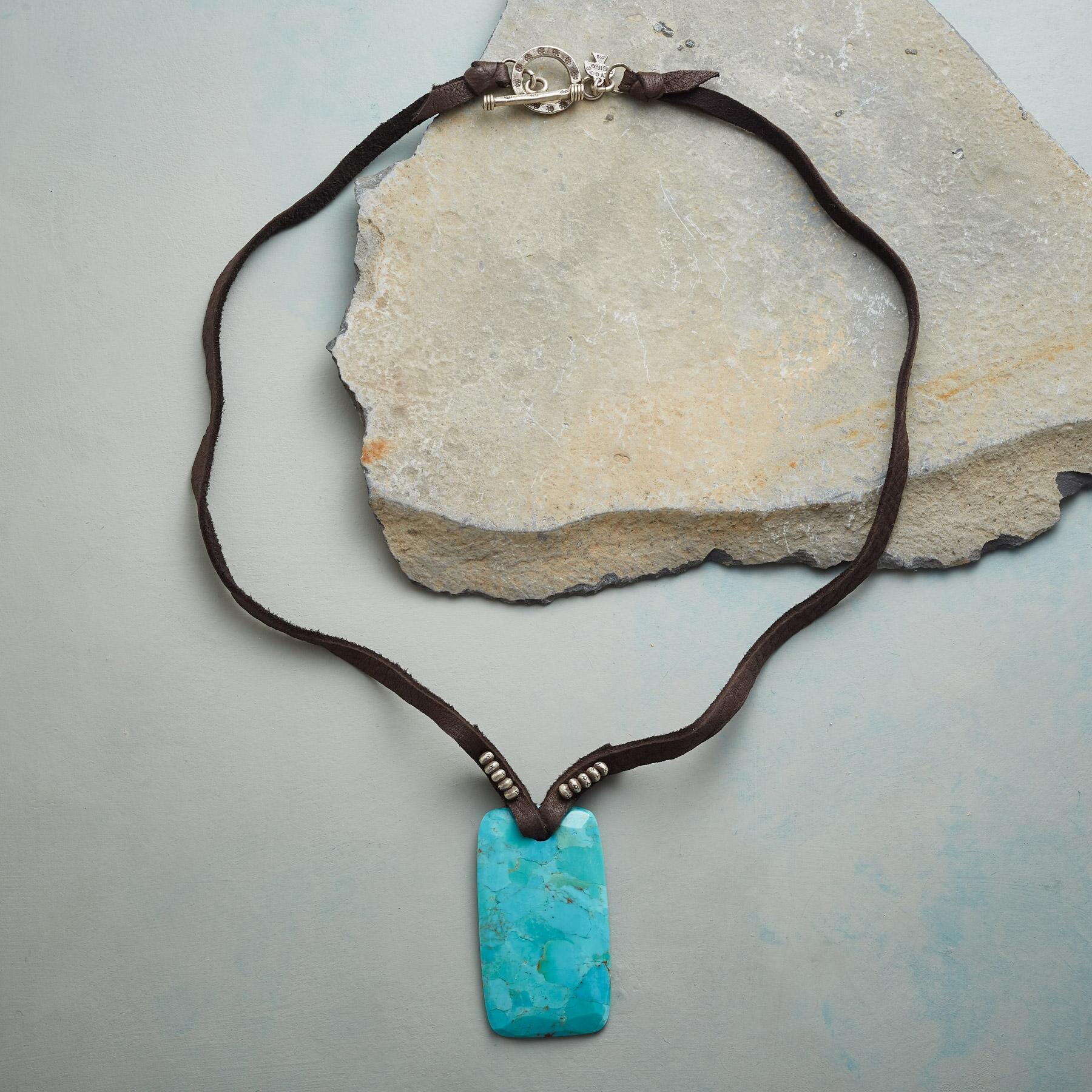 Turquoise Amulet Necklace