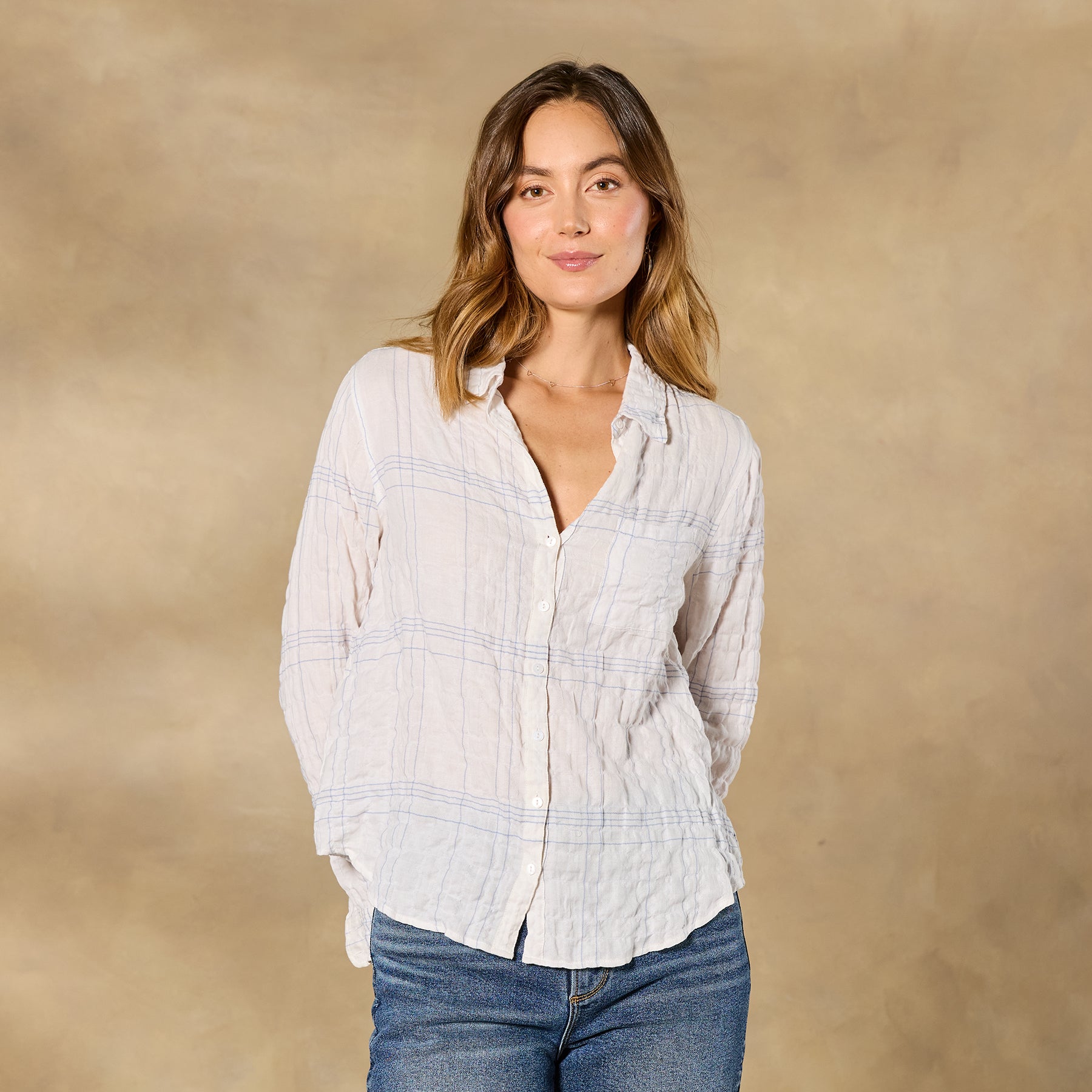 Elodie Button Down Shirt