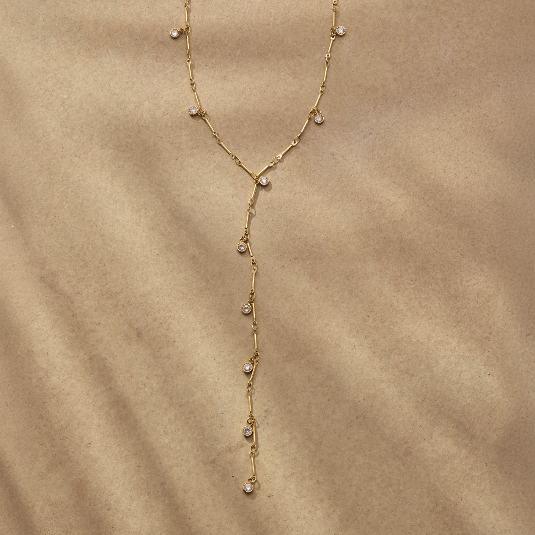 Minou Lariat Necklace