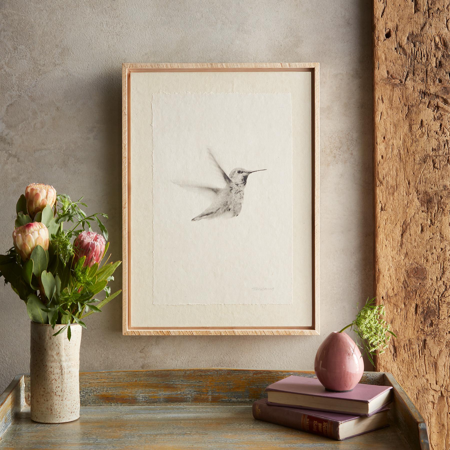 Happy Hummingbirds Print