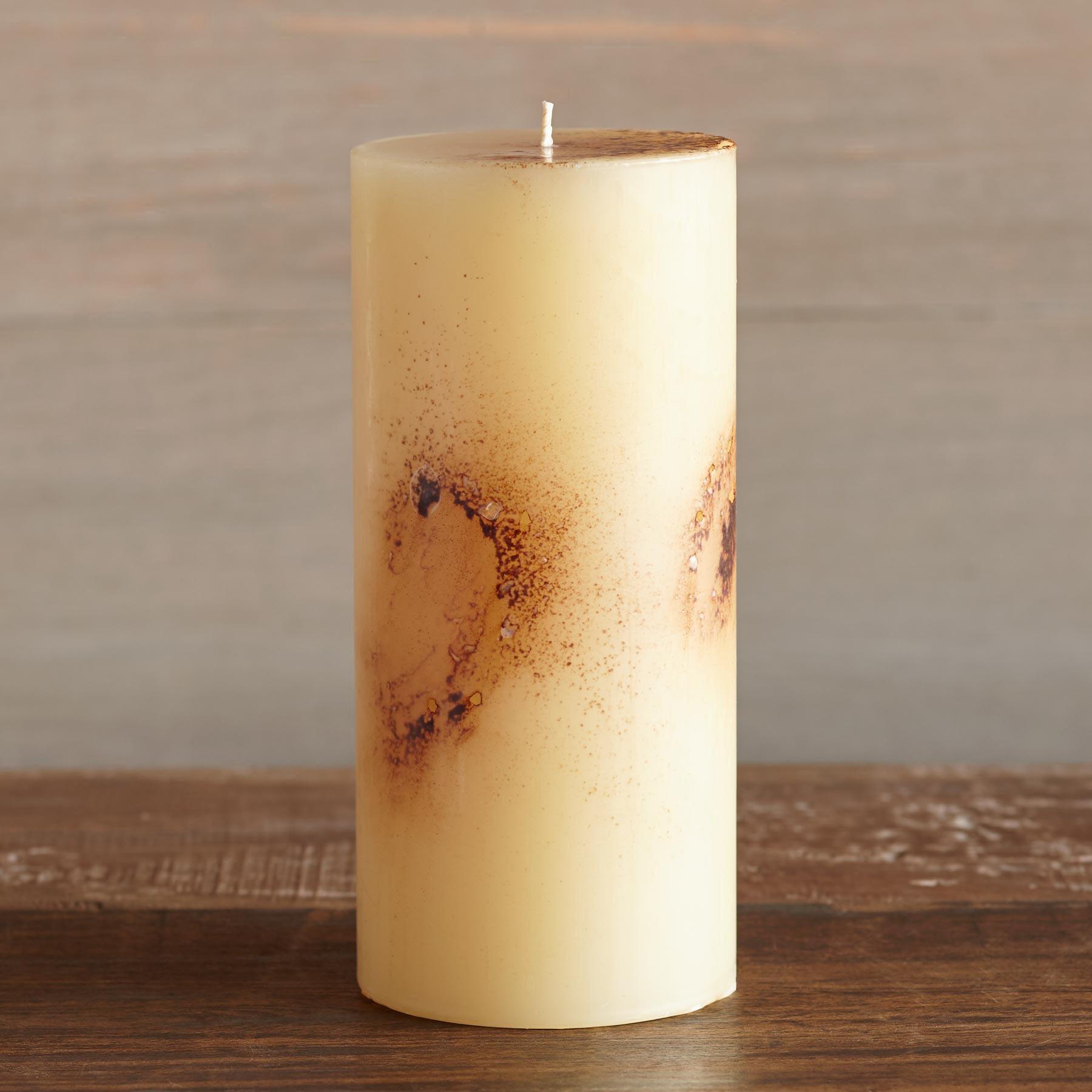 Antigua Single Wick Pillar Candle