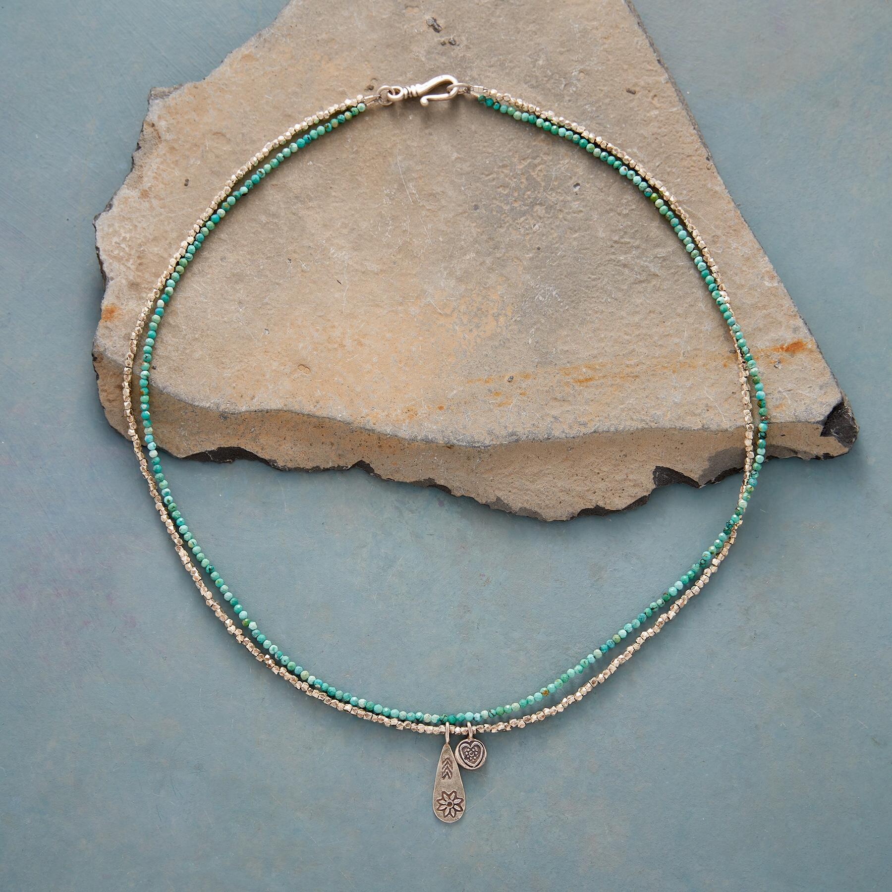 Daisy Droplet Necklace