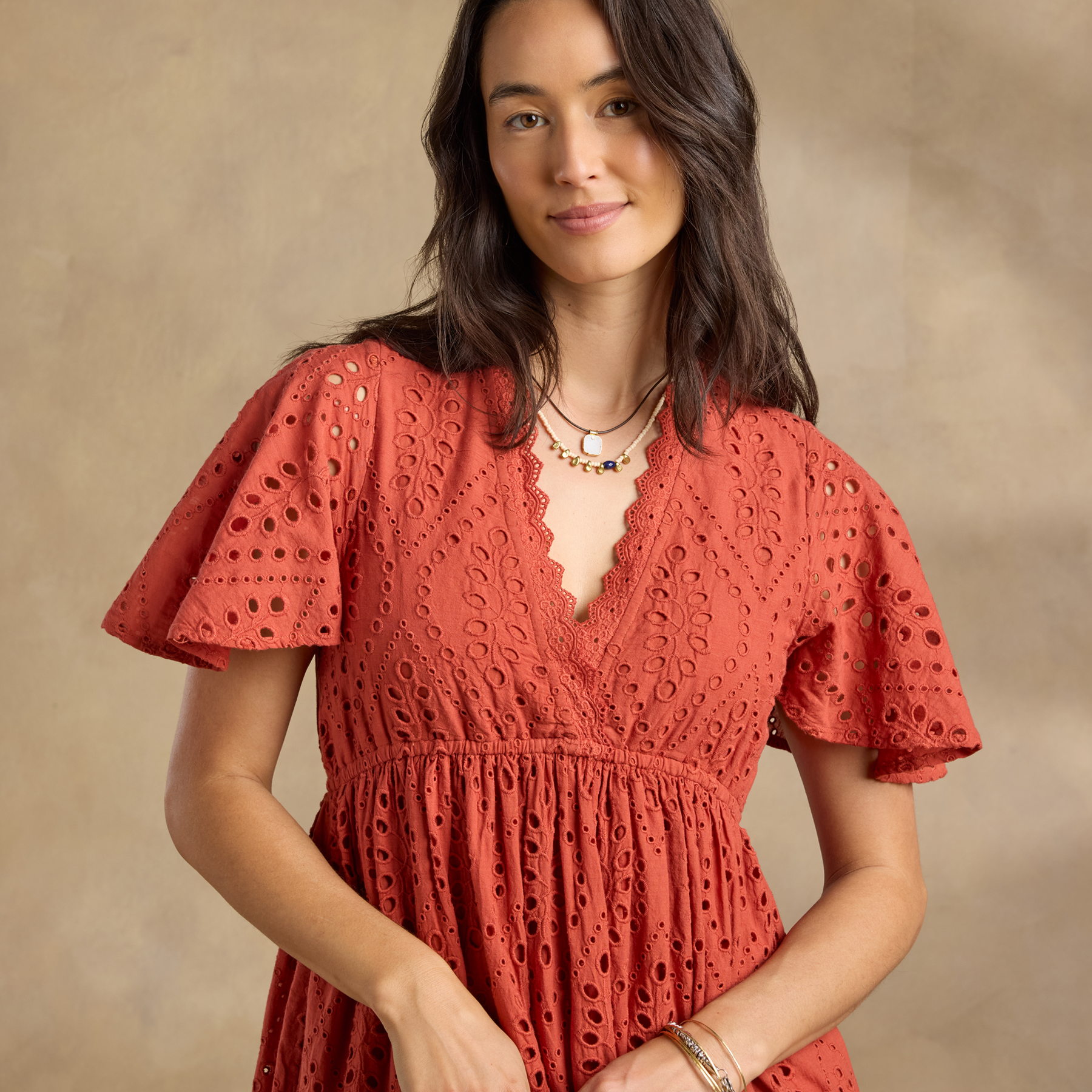 Avellino Eyelet Dress