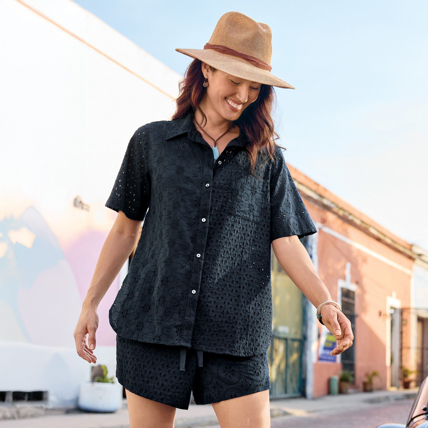 Tabitha Eyelet Shirt