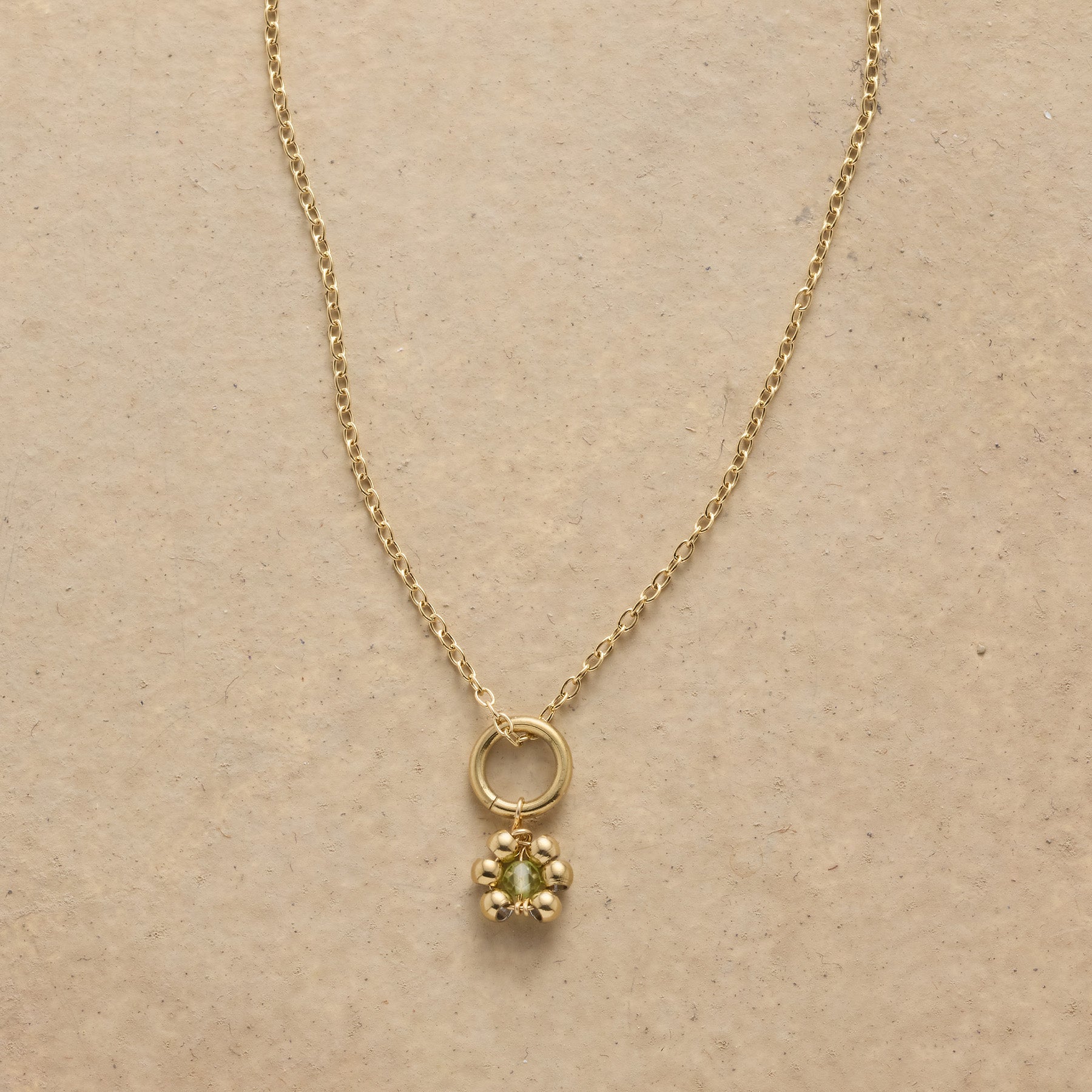 Oleaster Birthstone Charm