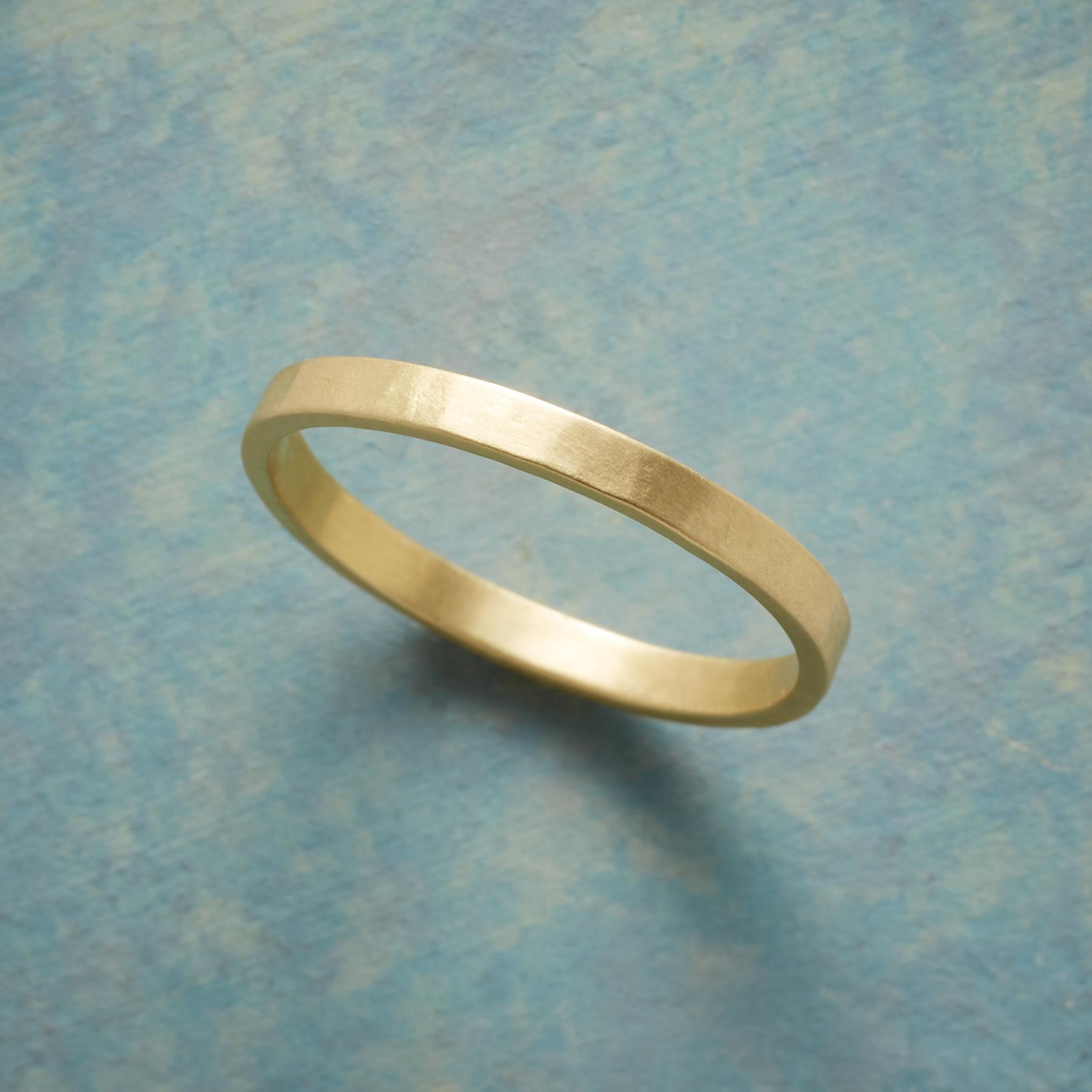 Gold Parchment Ring