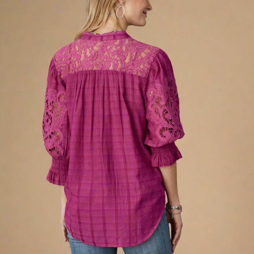 Garbo Lace Top, Petite