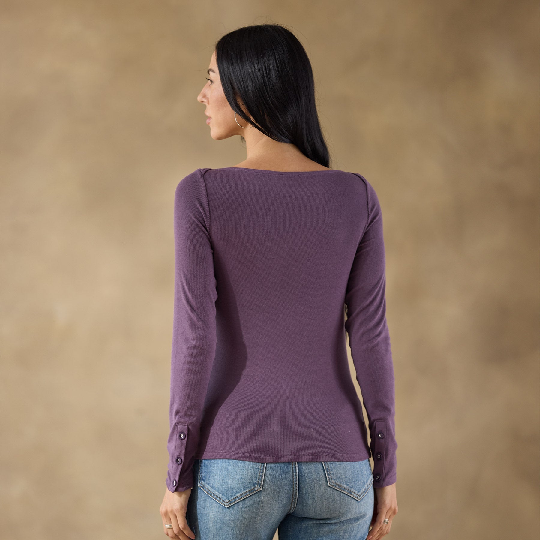 Light As Air Boatneck Tee, Petite