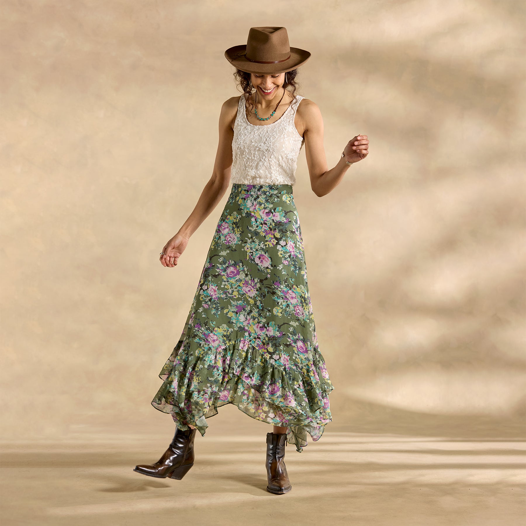 Champs De Fleur Skirt