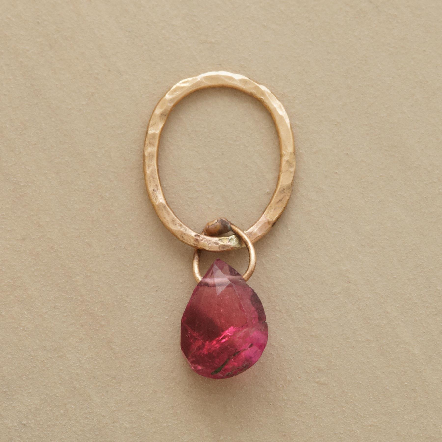 Faceted Birthstone Charms, Gold