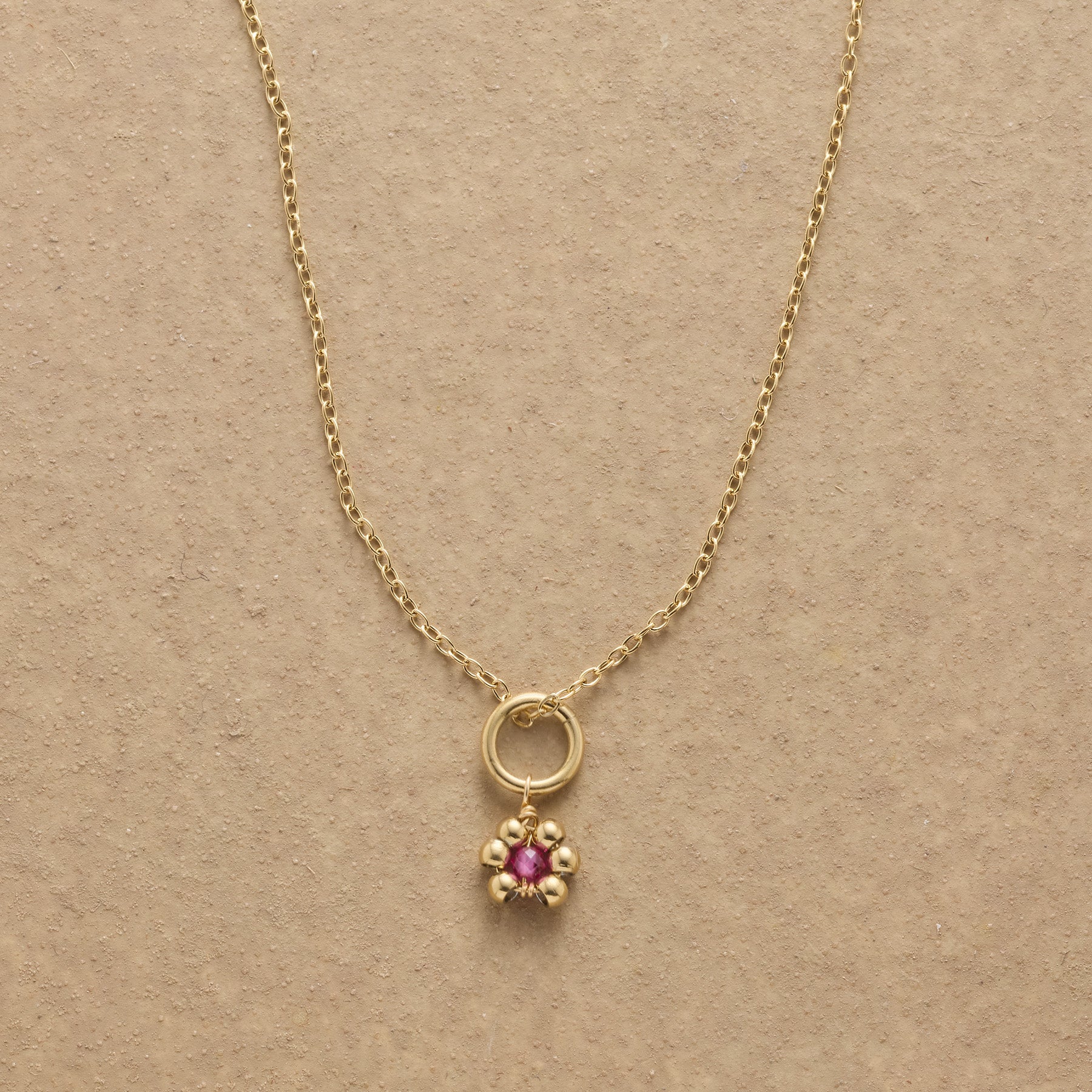 Oleaster Birthstone Charm