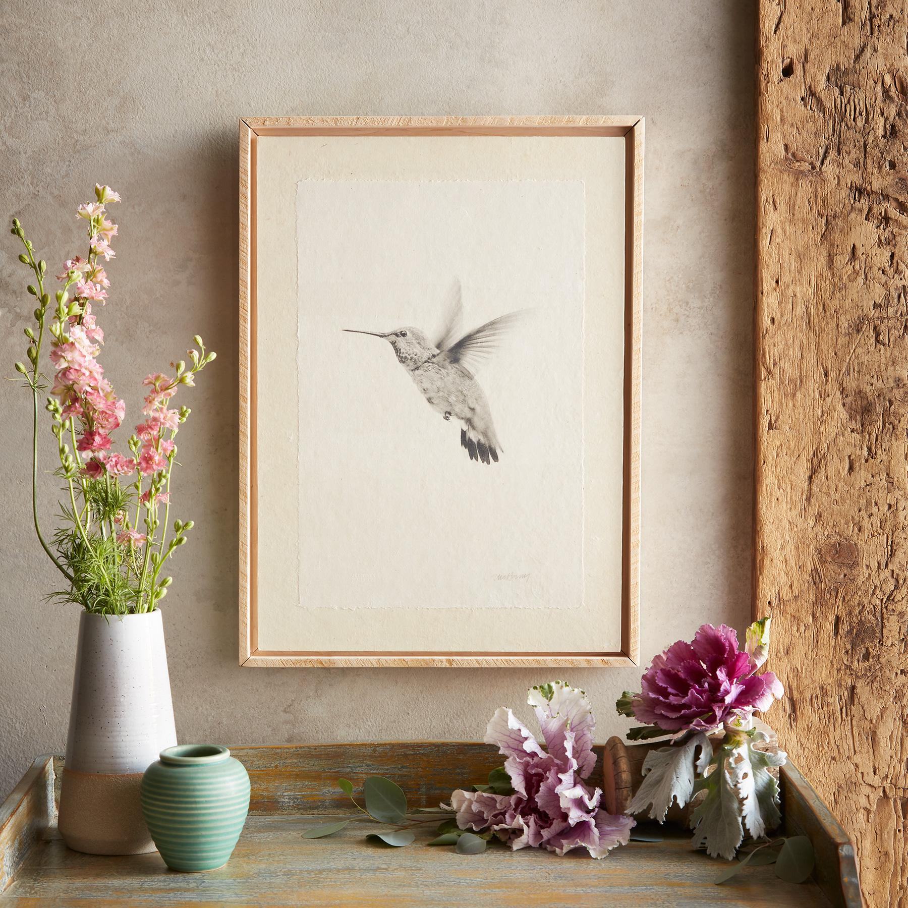 Happy Hummingbirds Print