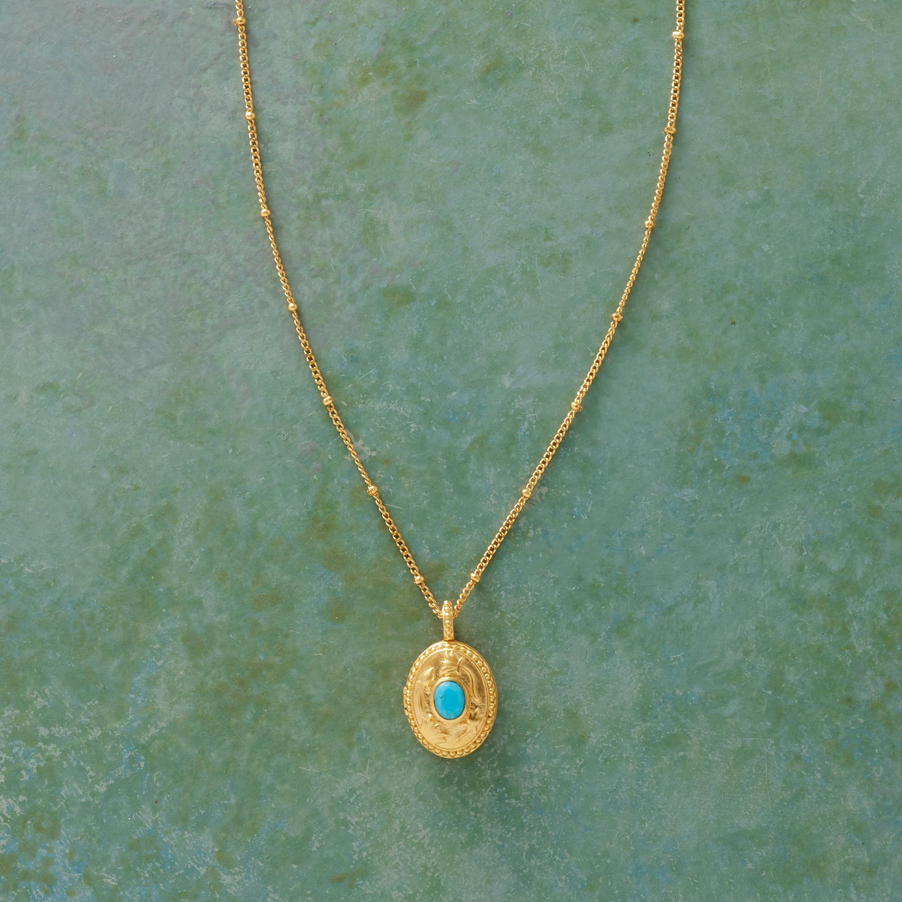 Gold Vermeil Birthstone Locket