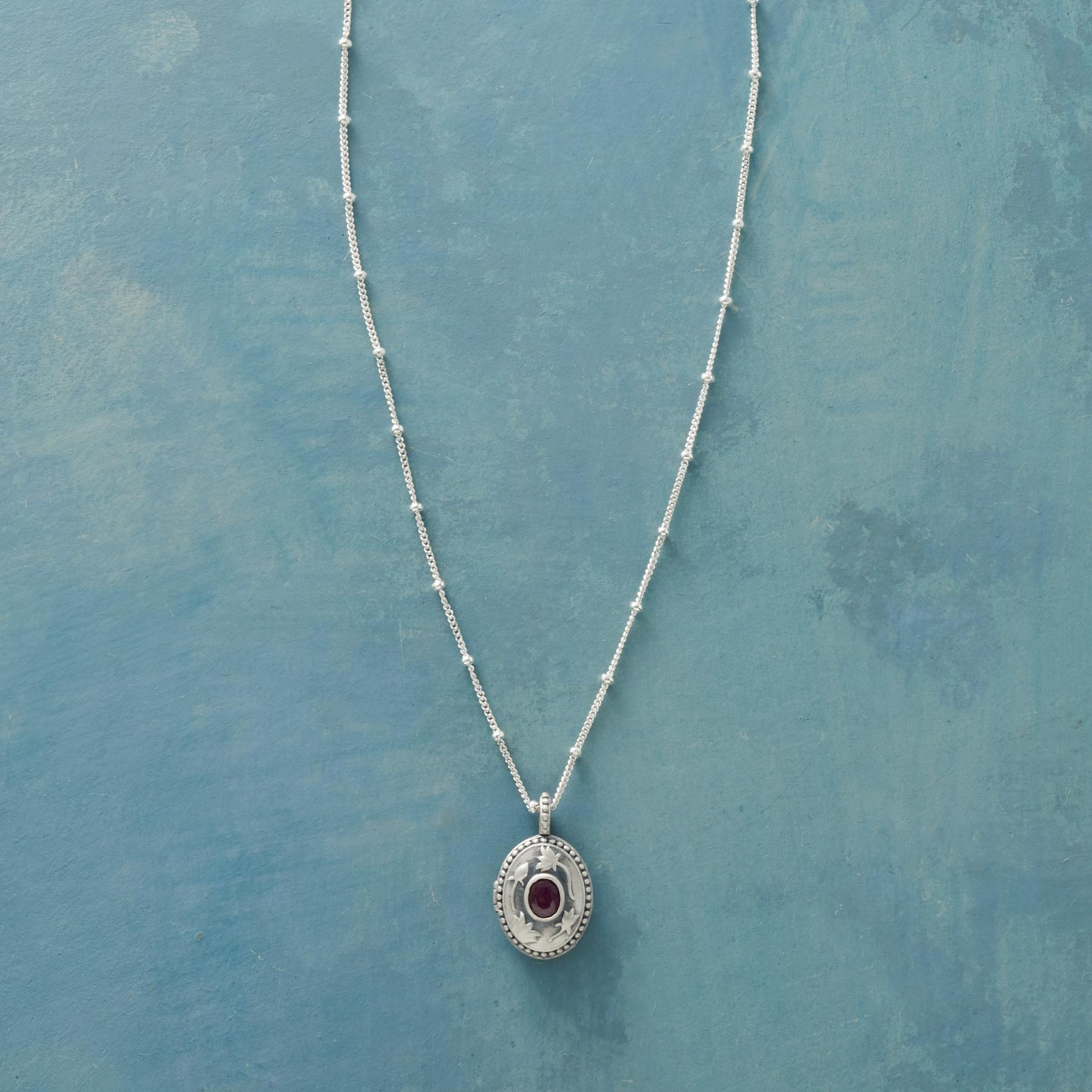 Sterling Silver Birthstone Locket