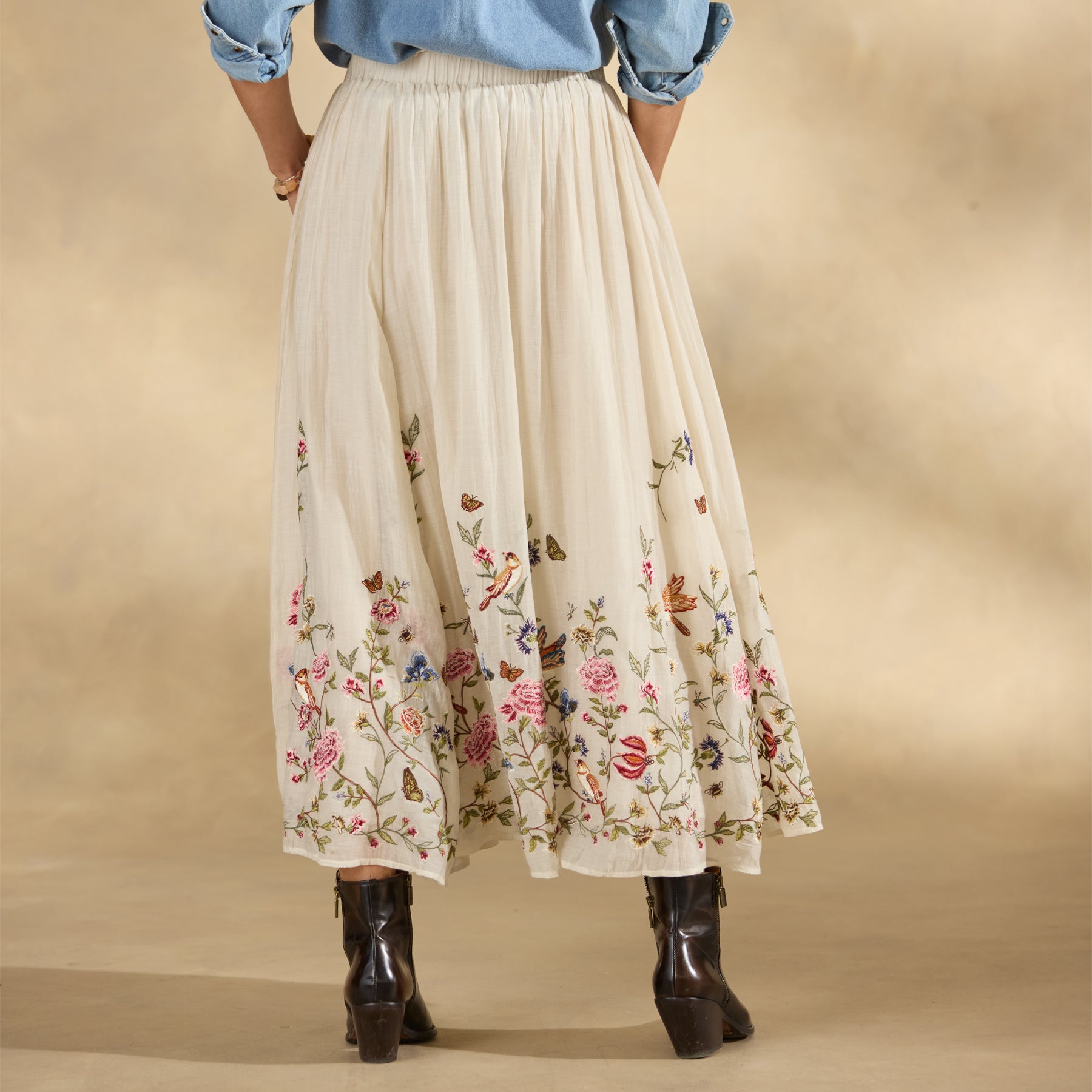 Romance Garden Skirt, Petite
