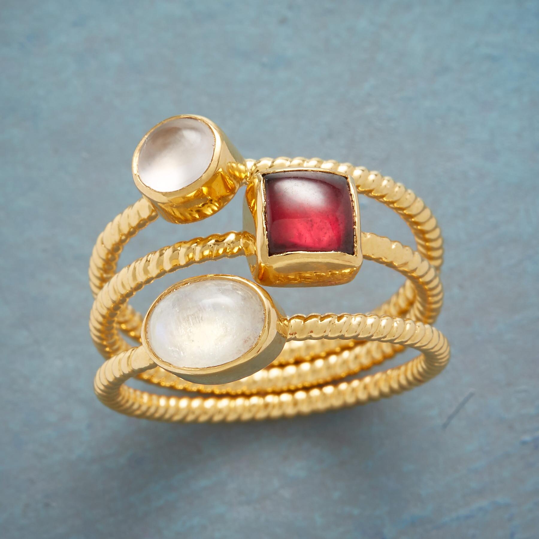 Twisted Trio Ring Set