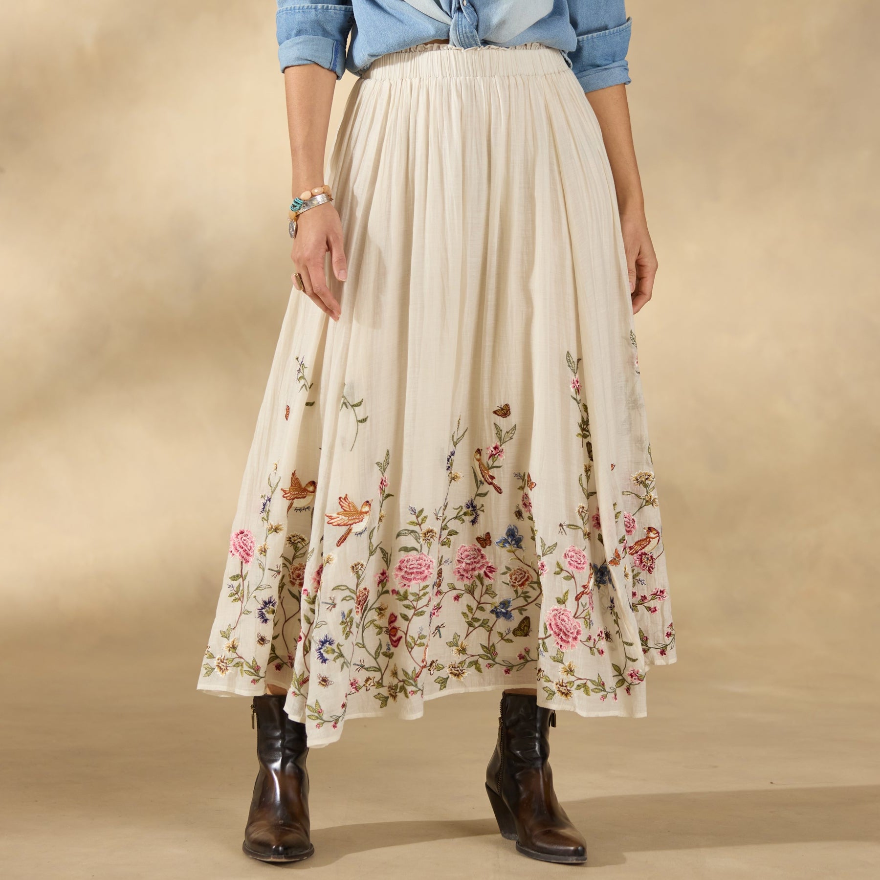 Romance Garden Skirt, Petite
