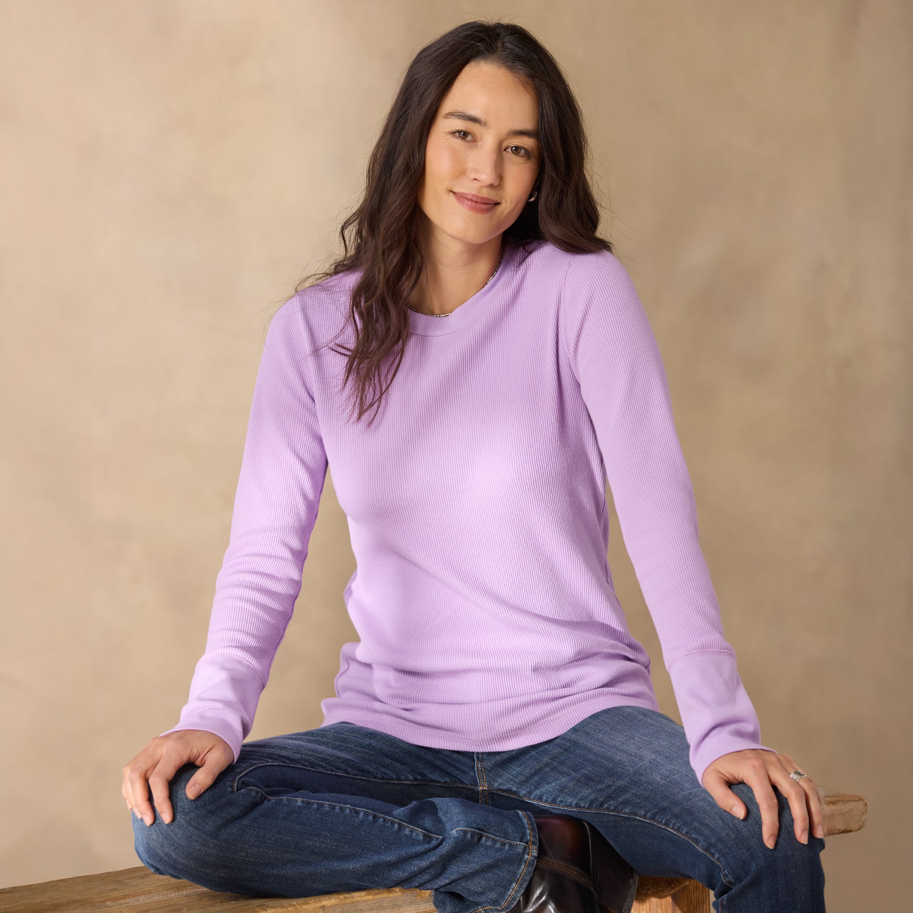 Crewneck Thermal, Petite