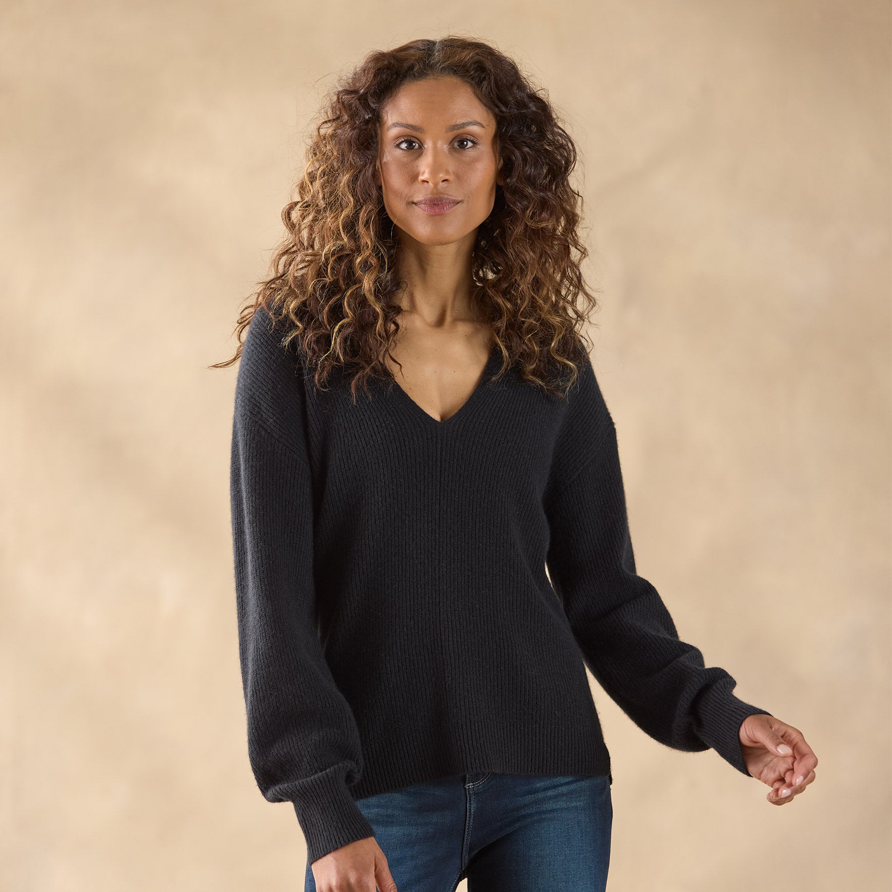 Daniela Cashmere Sweater, Petite