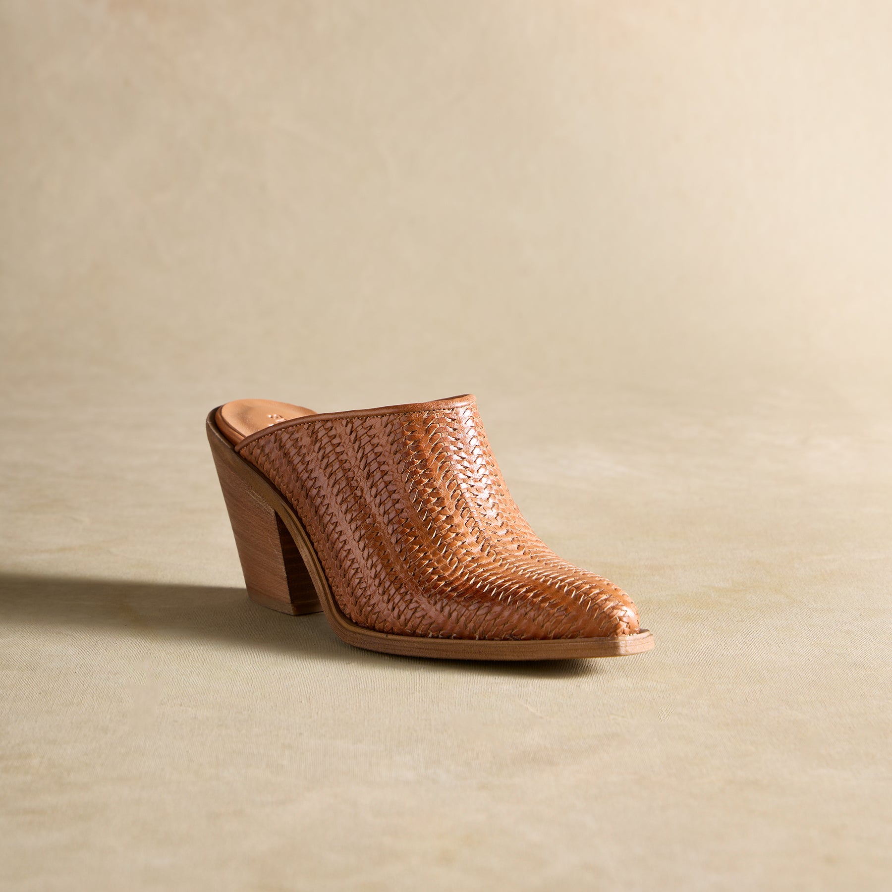 Woven Furrows Mules