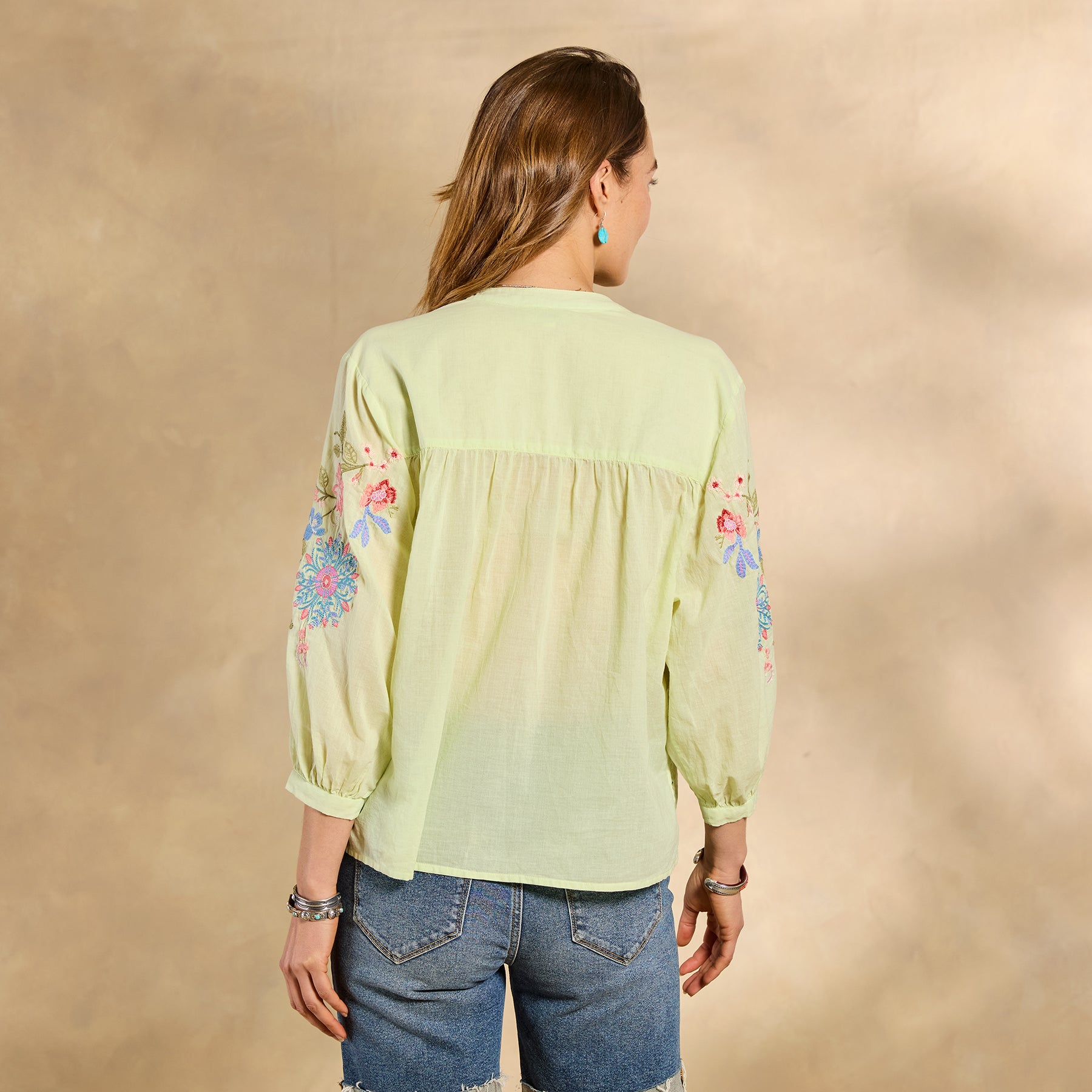 Catania Embroidered Blouse