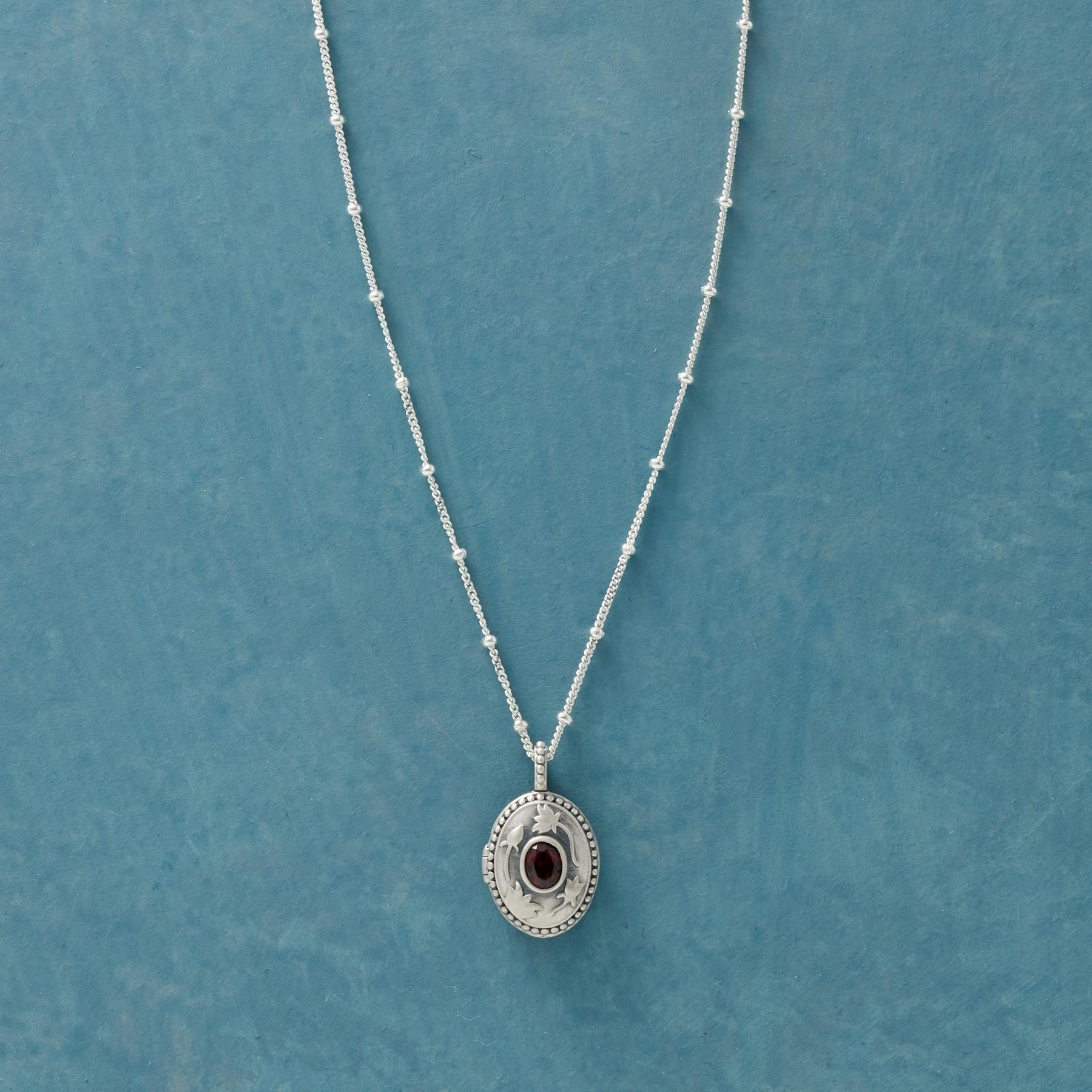 Sterling Silver Birthstone Locket