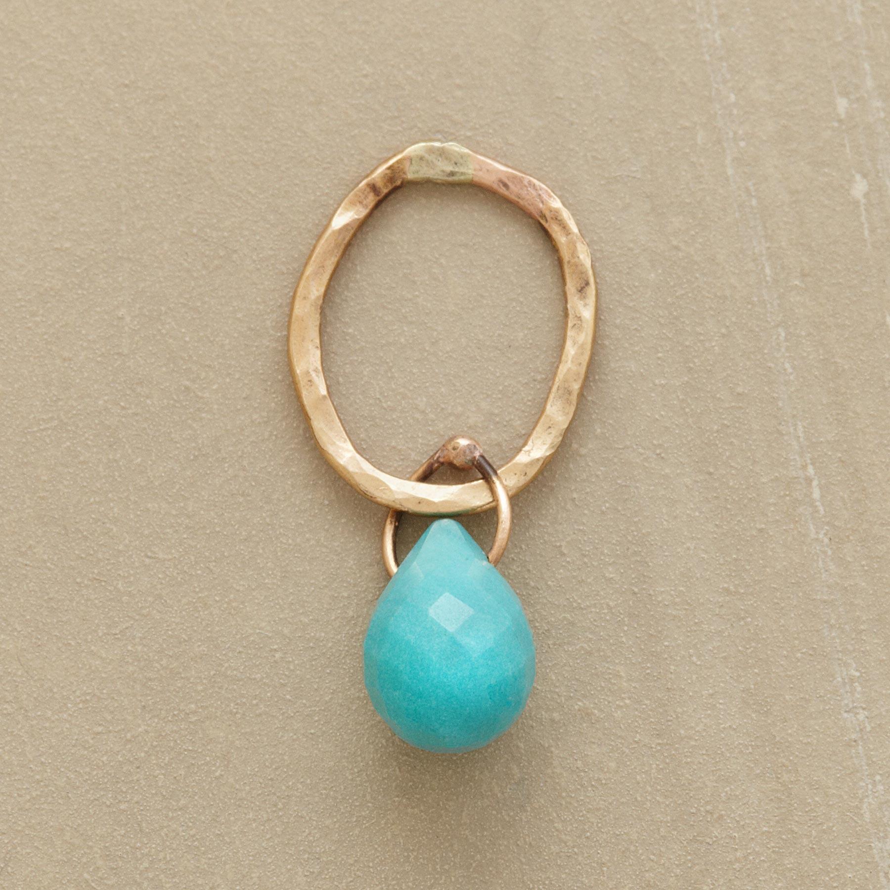 Faceted Birthstone Charms, Gold