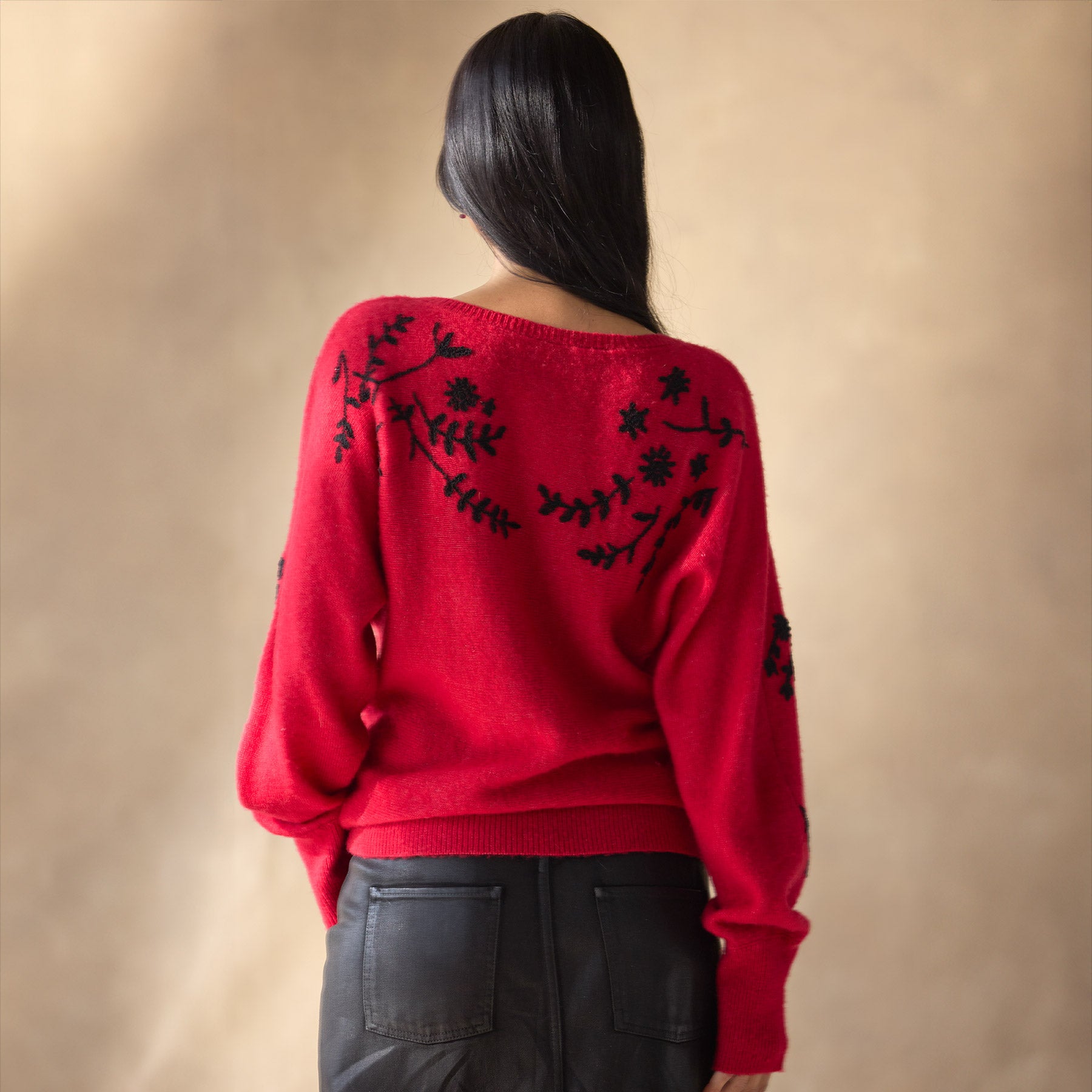 Anya Vines Sweater, Petite