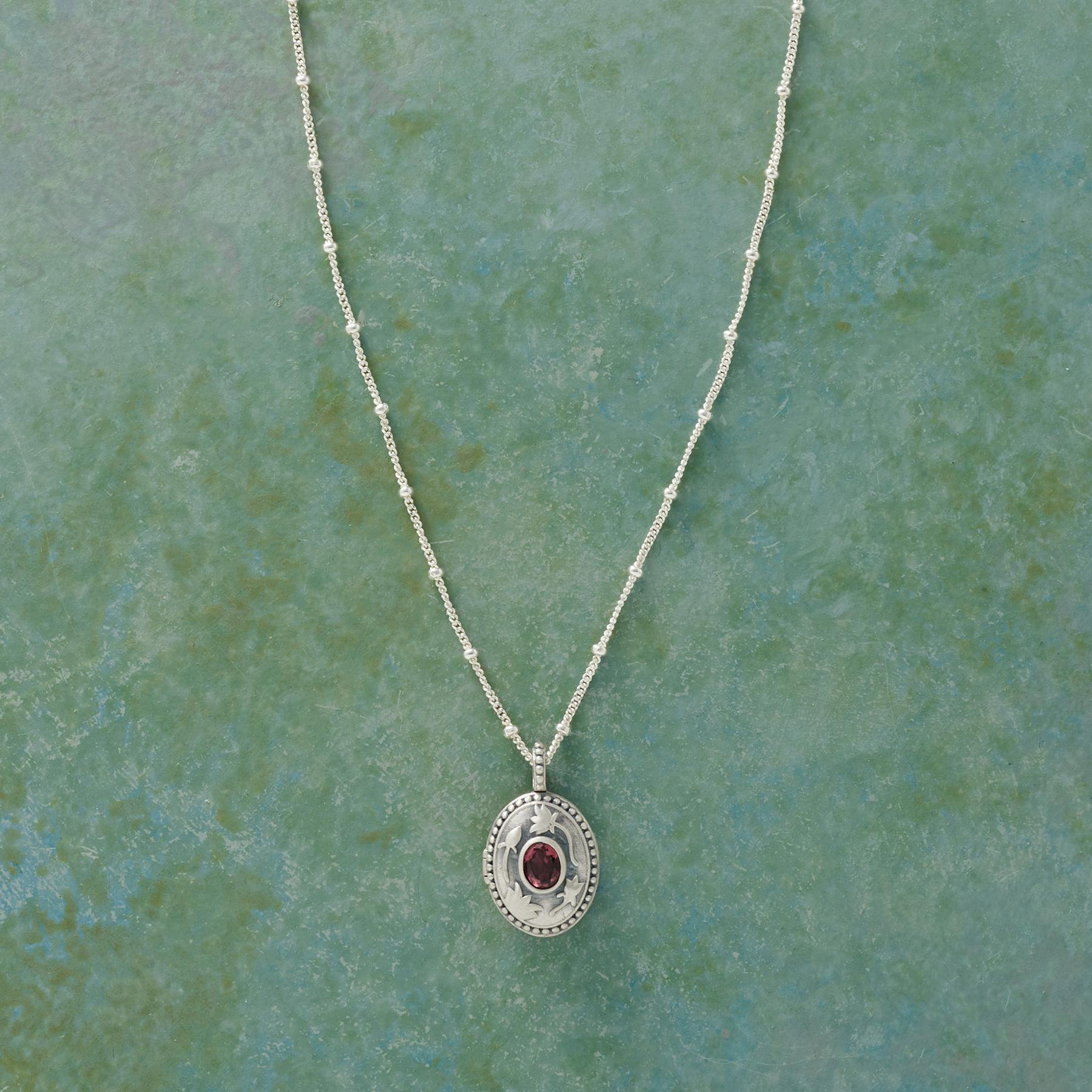 Sterling Silver Birthstone Locket