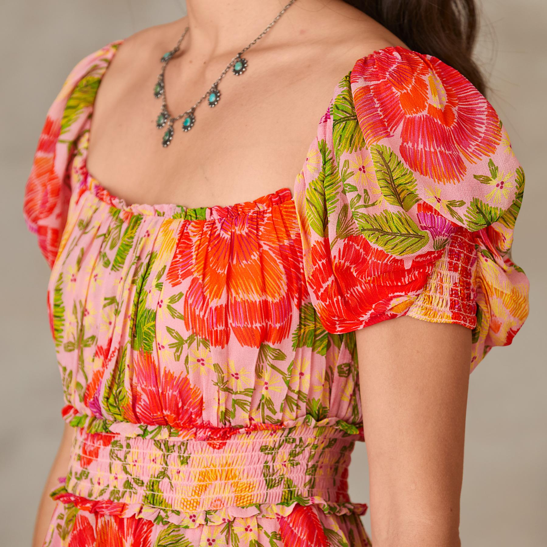 Blooming Floral Maxi Dress