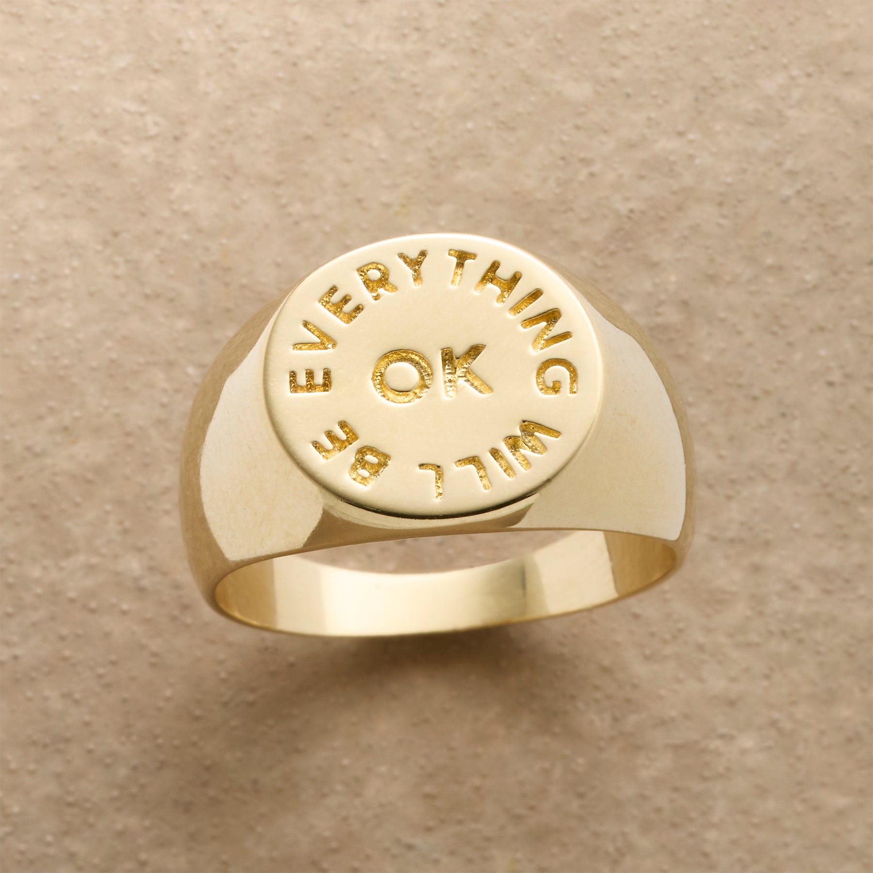Positivity Signet Ring