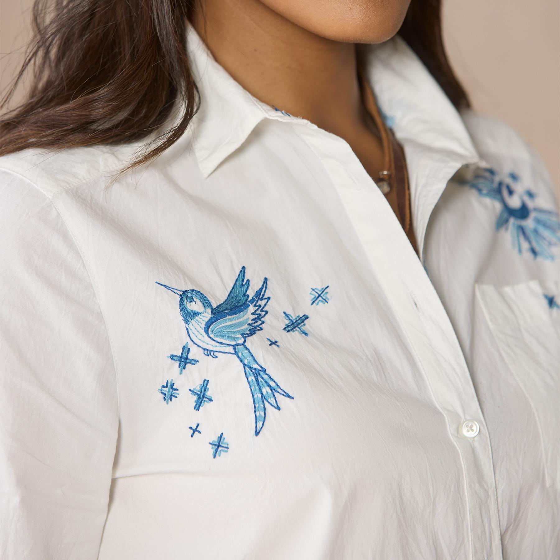 Karina Embroidered Shirt