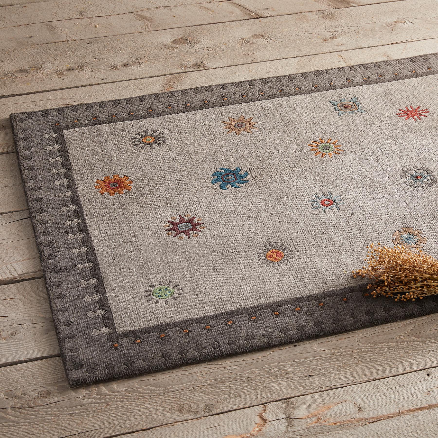 Tibetan Sun Hand-Knotted Rug