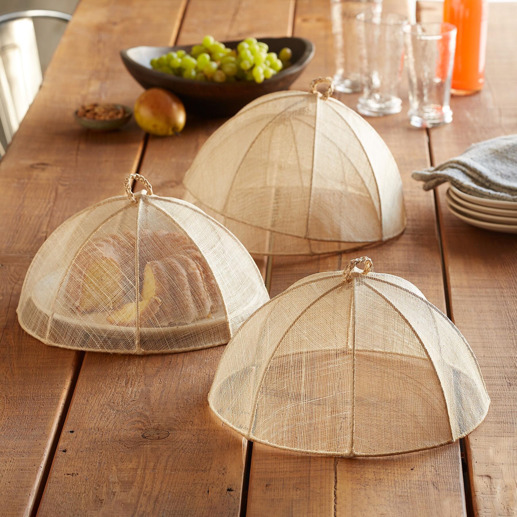 Sinamay Food Covers Set