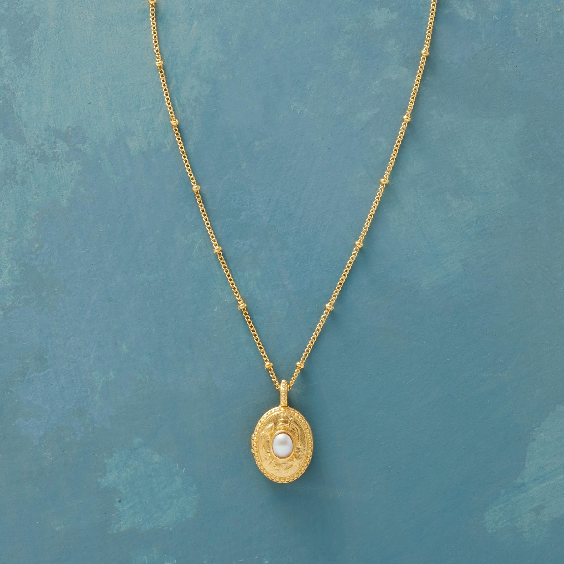 Gold Vermeil Birthstone Locket