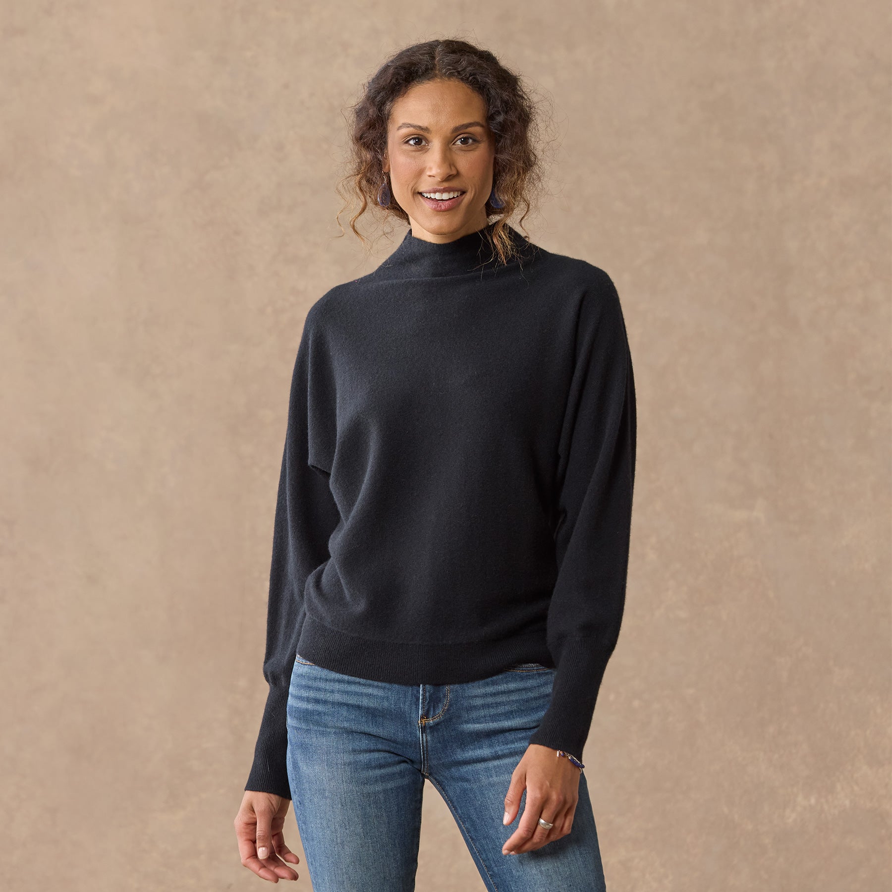 Evianna Cashmere Sweater, Petite