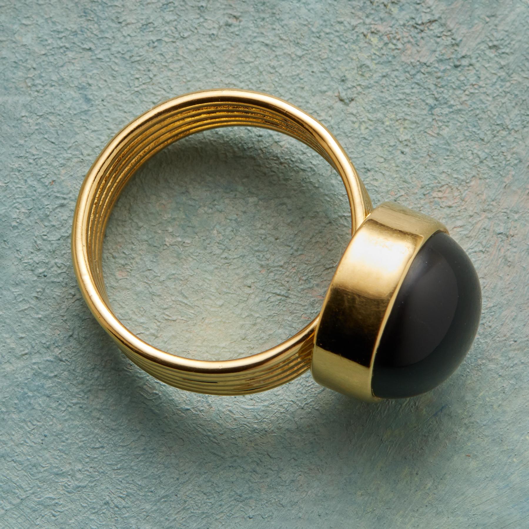 Onyx Planetarium Ring