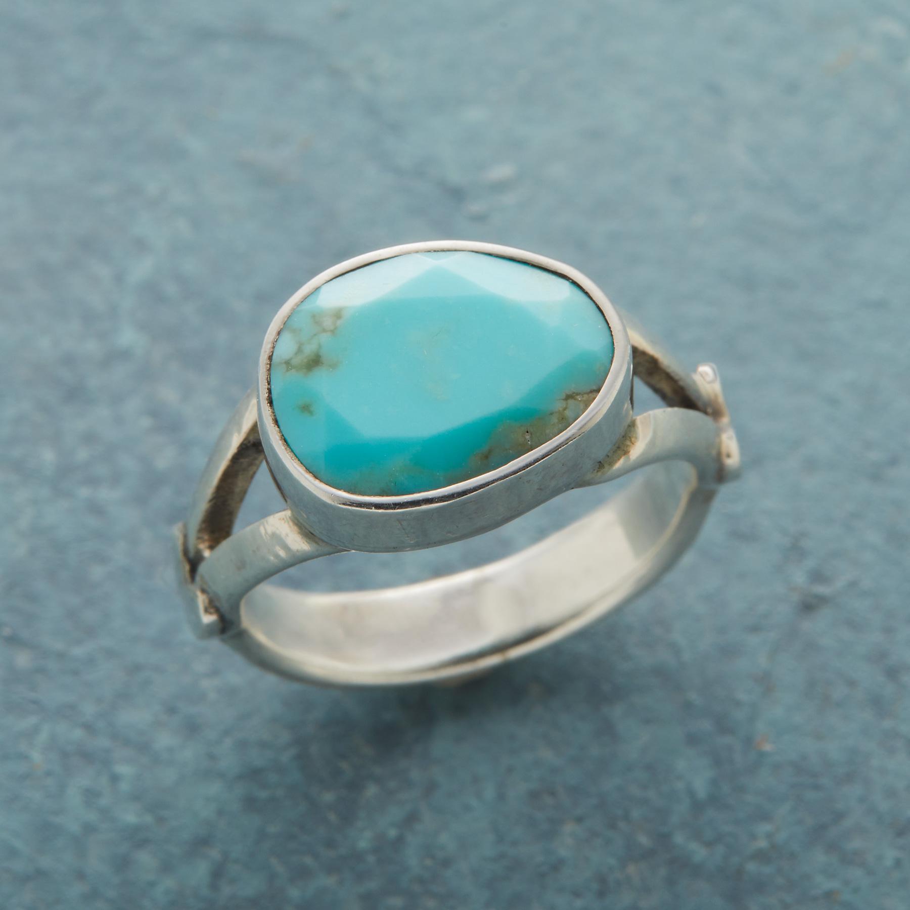 Polki Turquoise Ring