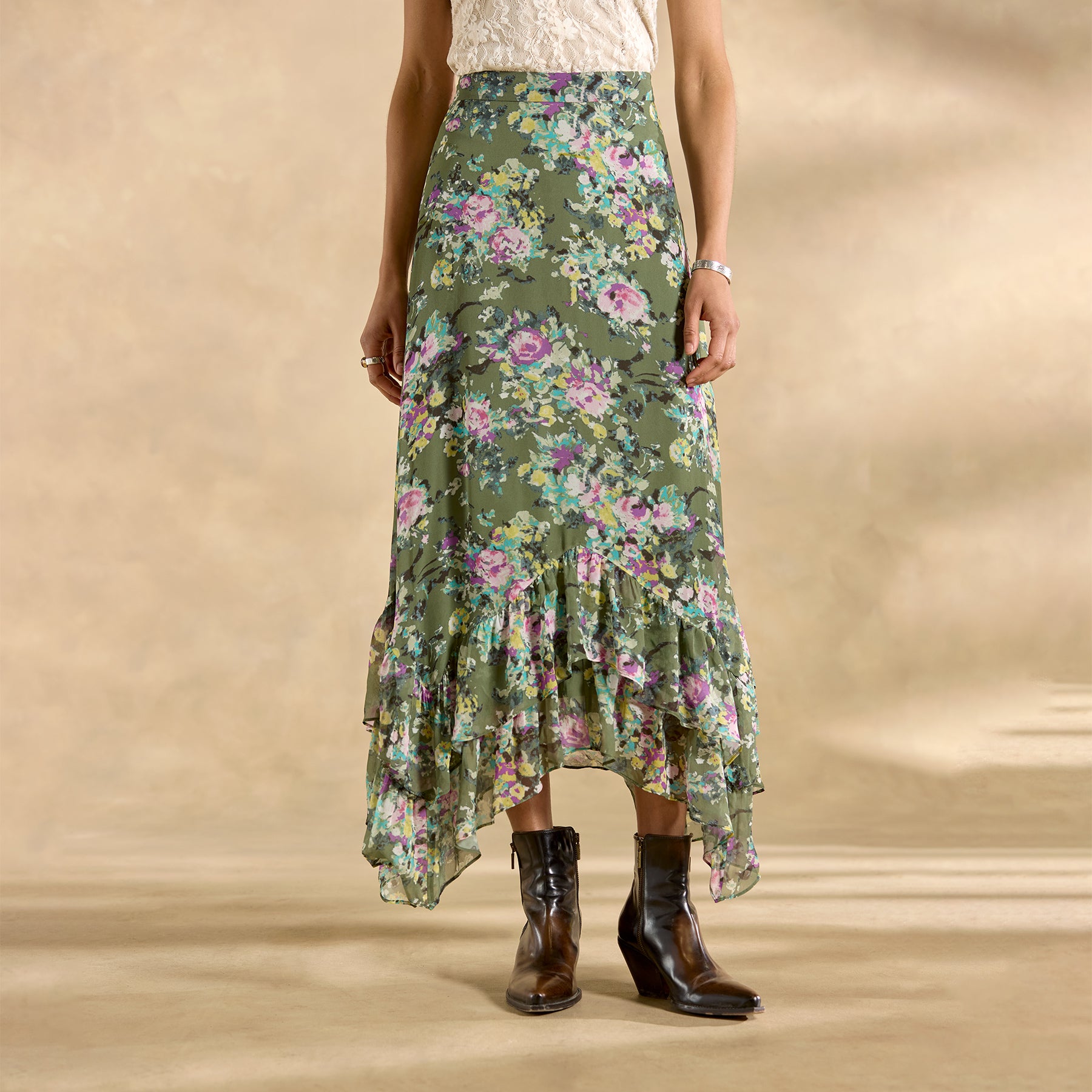 Champs De Fleur Skirt