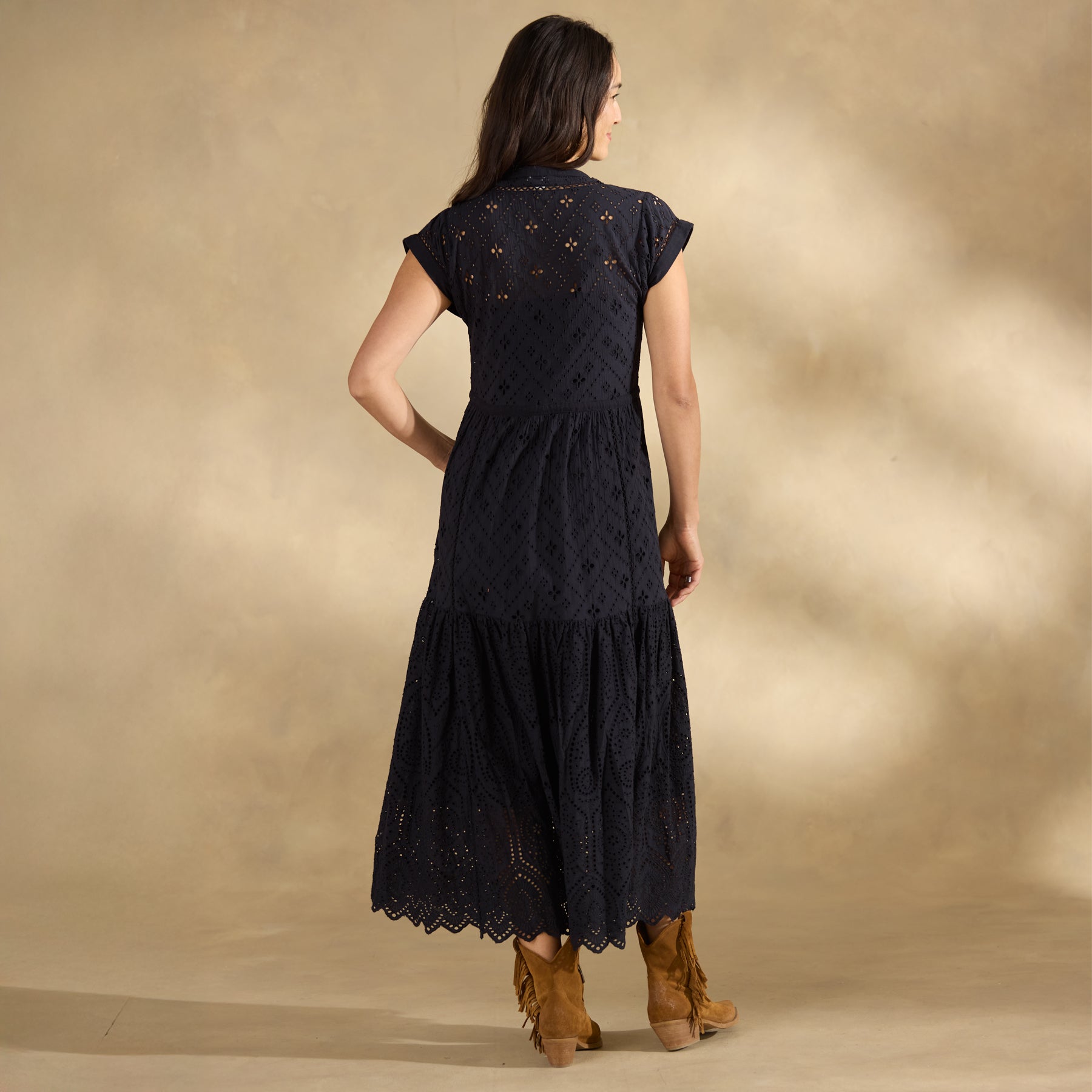 Astoria Eyelet Dress, Petite