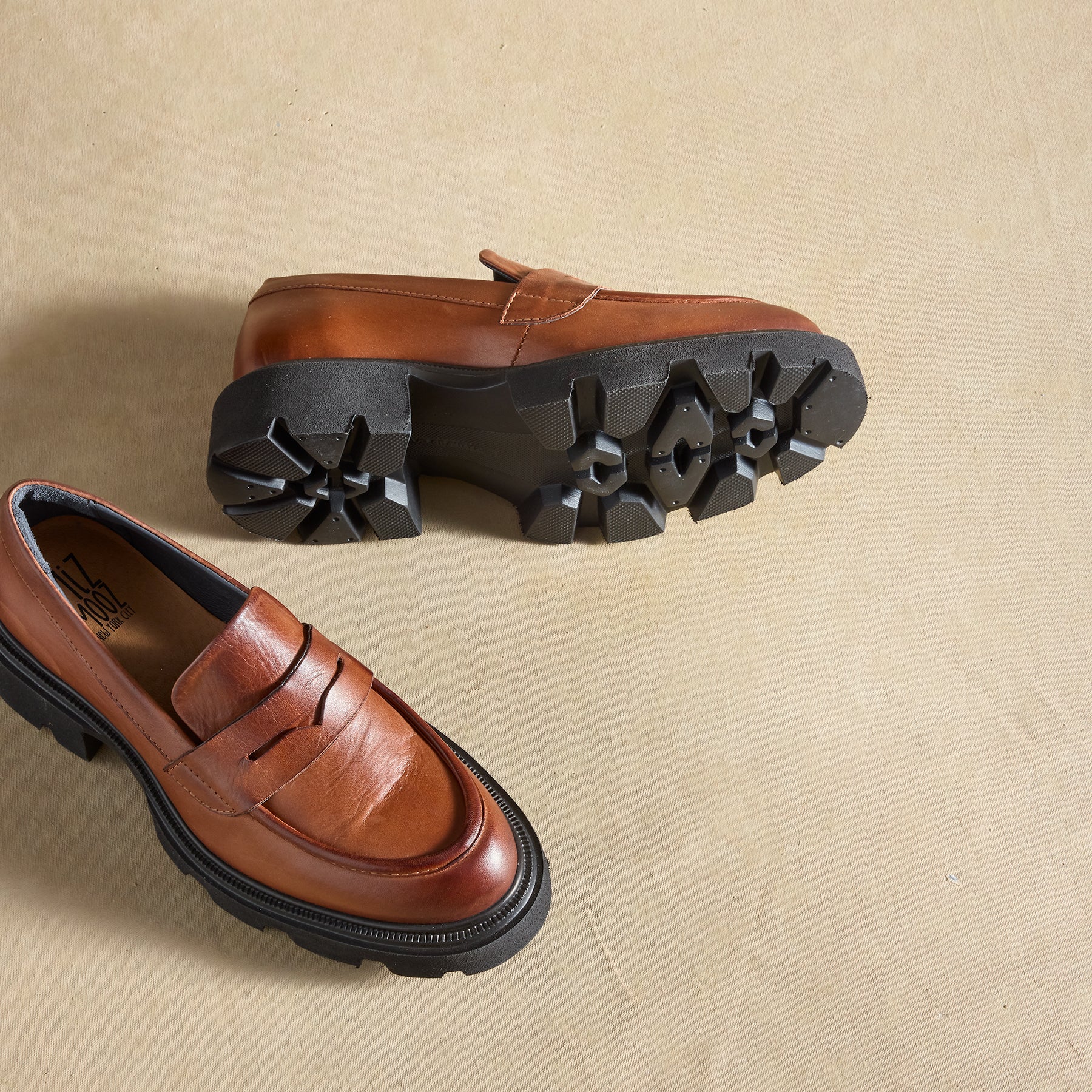 Toni Lug Sole Loafers