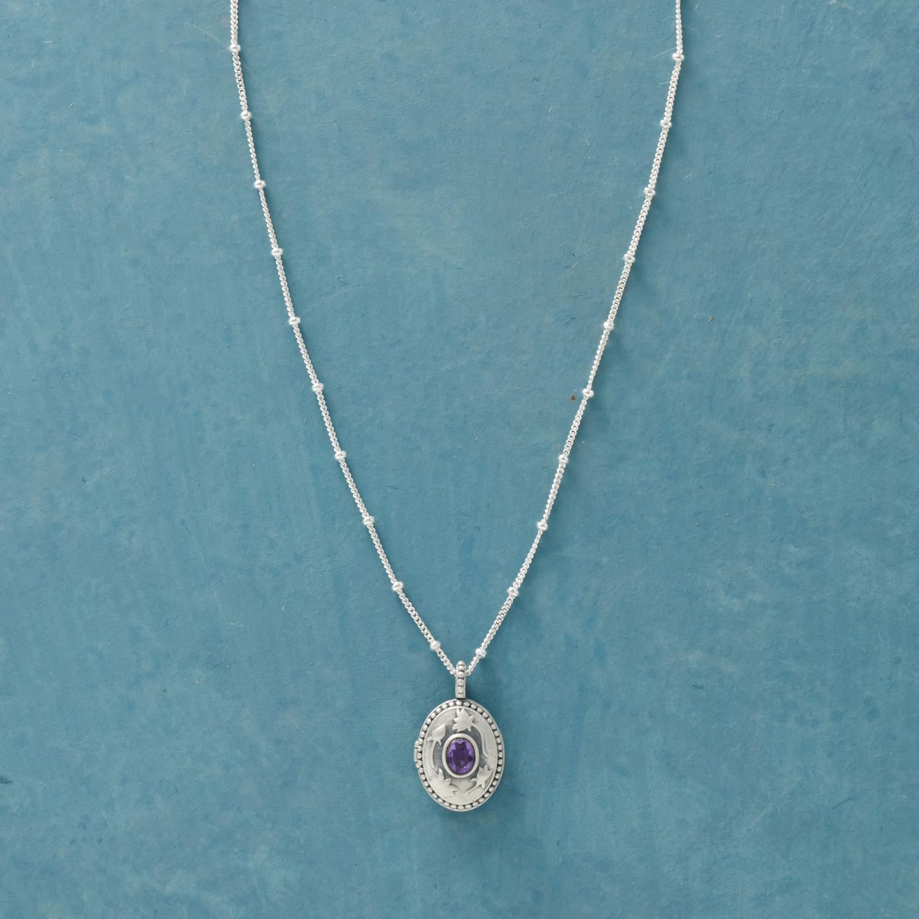 Sterling Silver Birthstone Locket