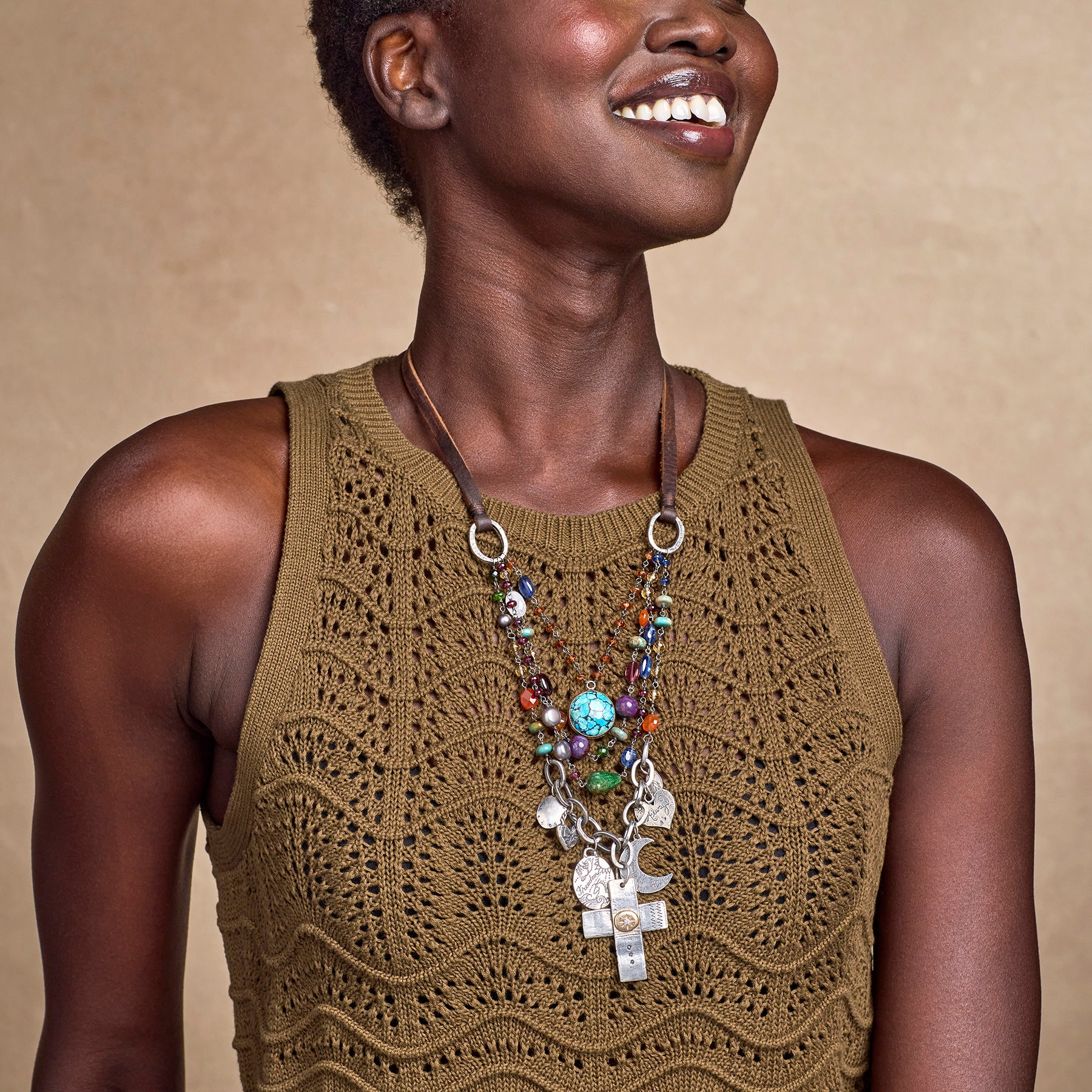 Field Of Flowers Necklace