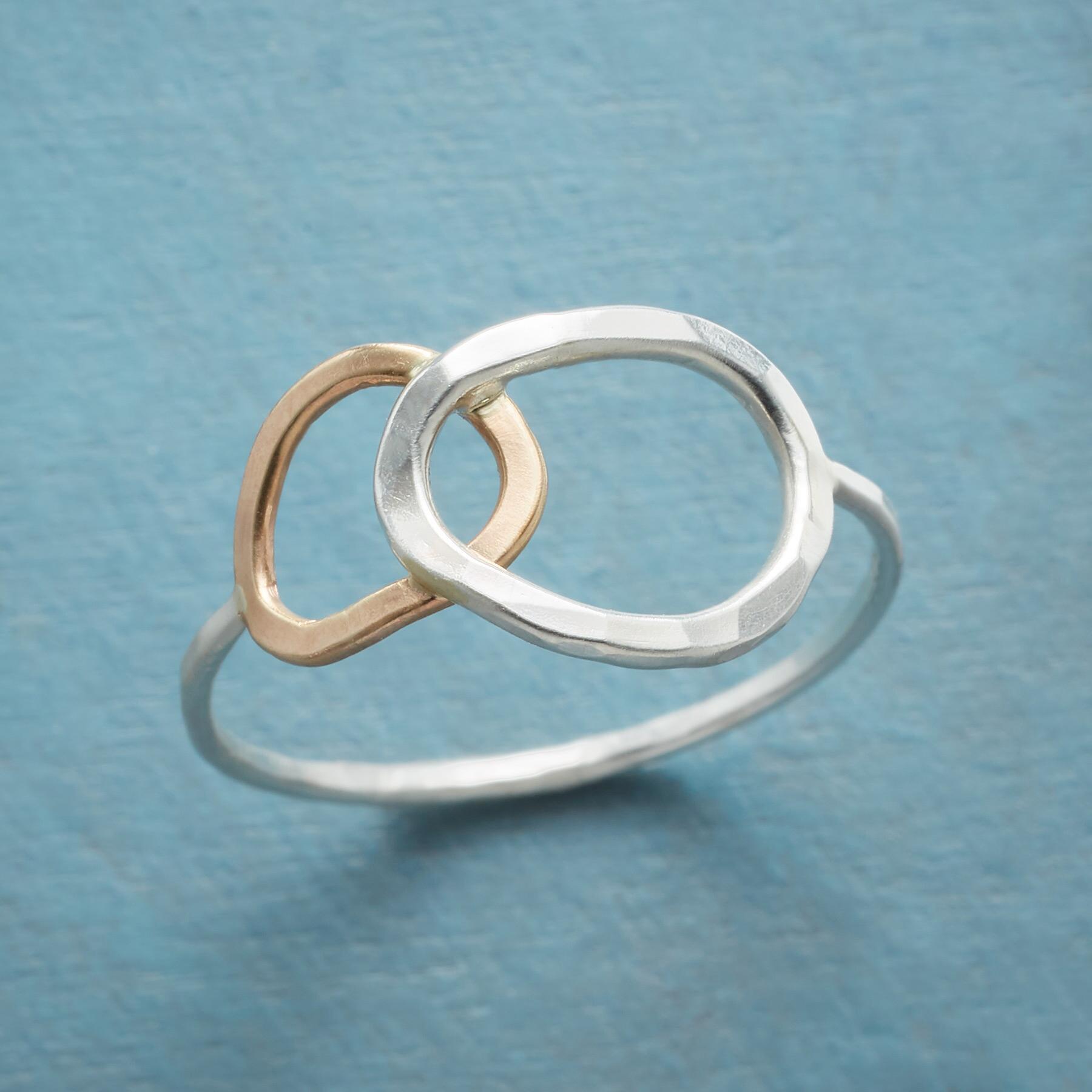 Sculptural Echo Ring