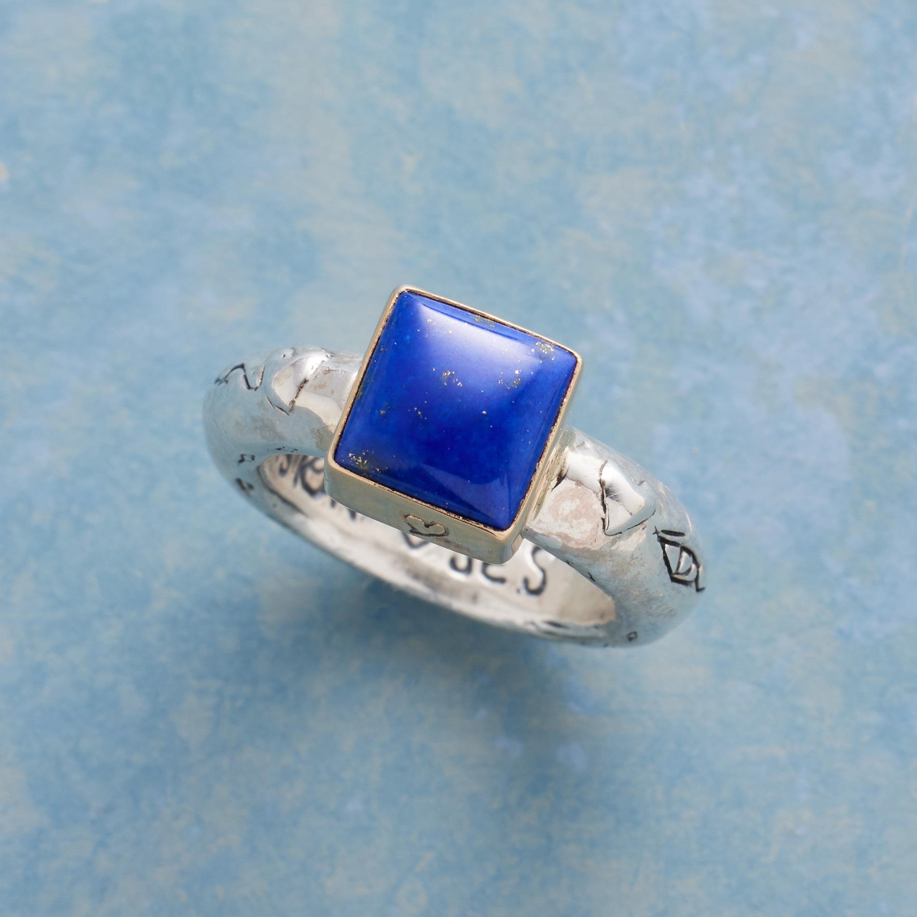 Deep Vision Lapis Ring