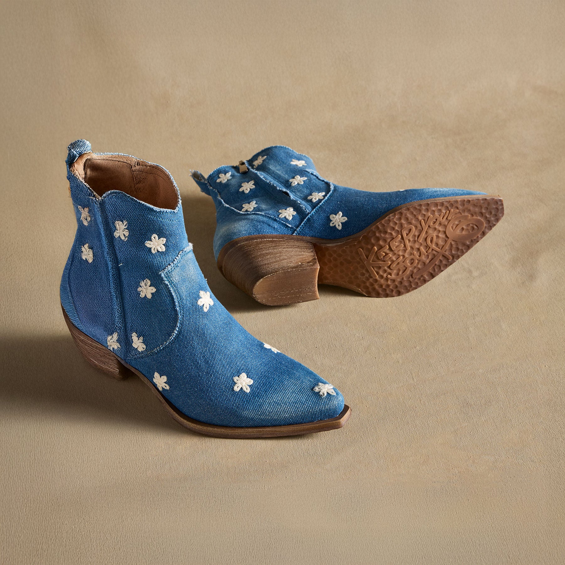 Daisy Denim Sojourner Boots
