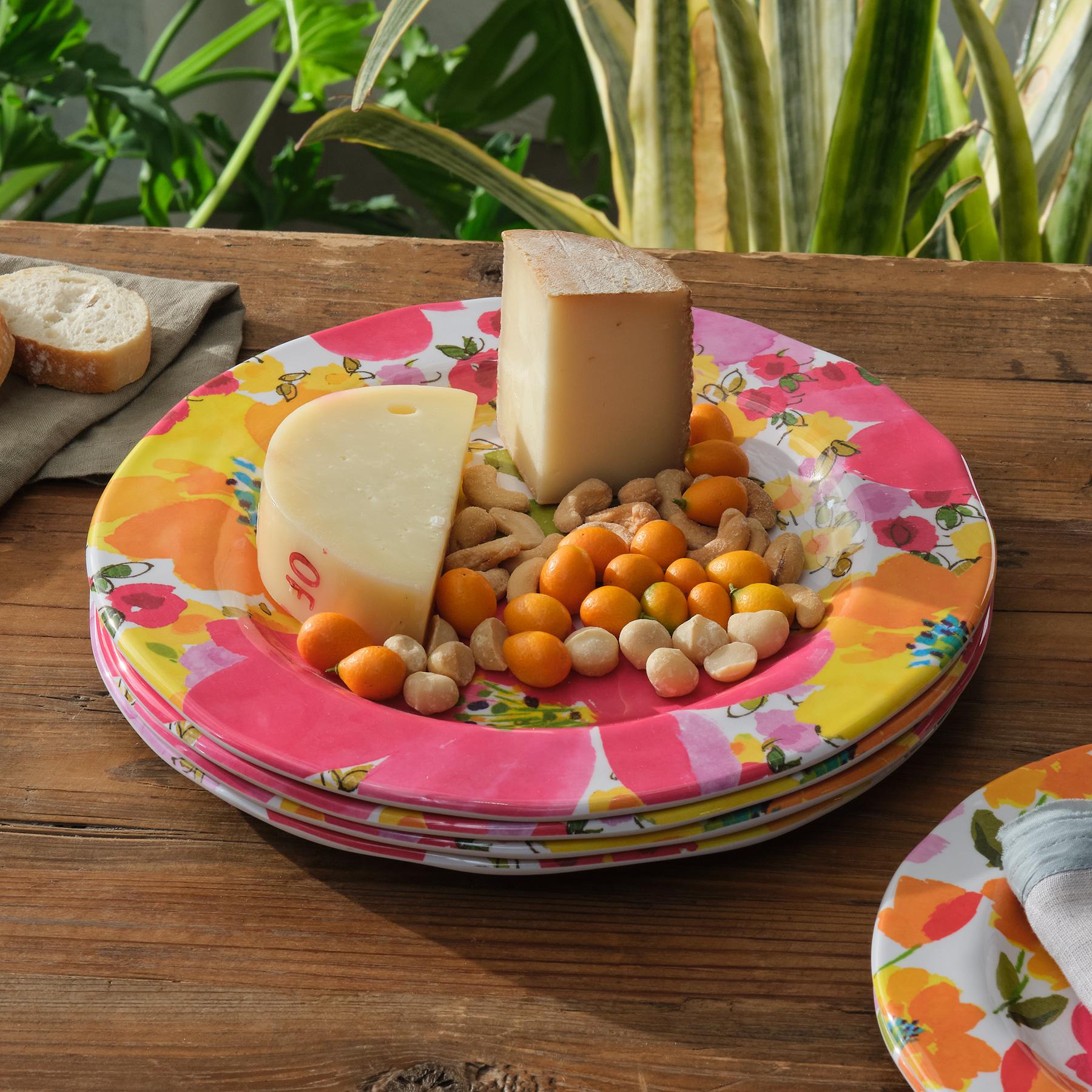 Fanciful Garden Dinner Plate Set
