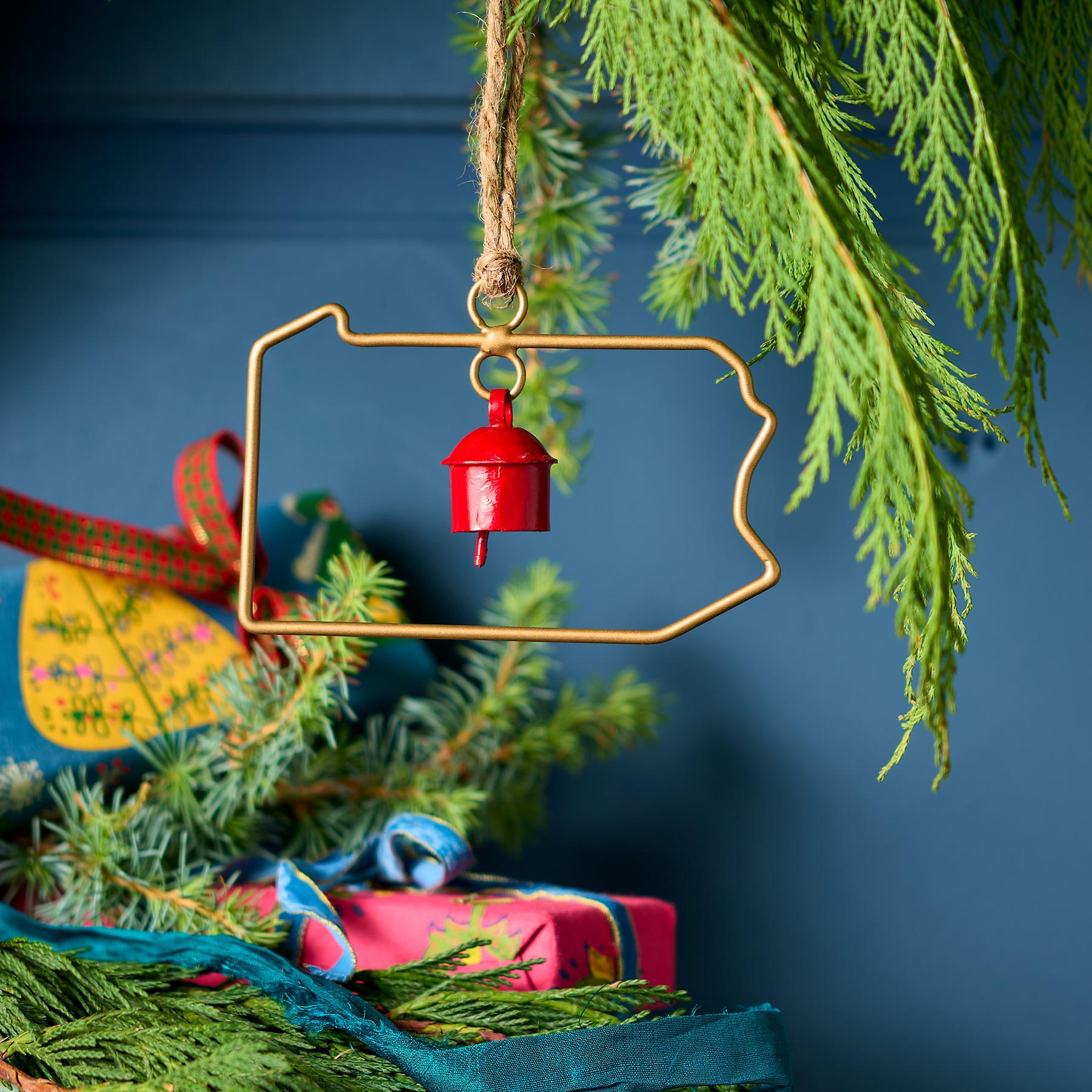 State Bell Ornament